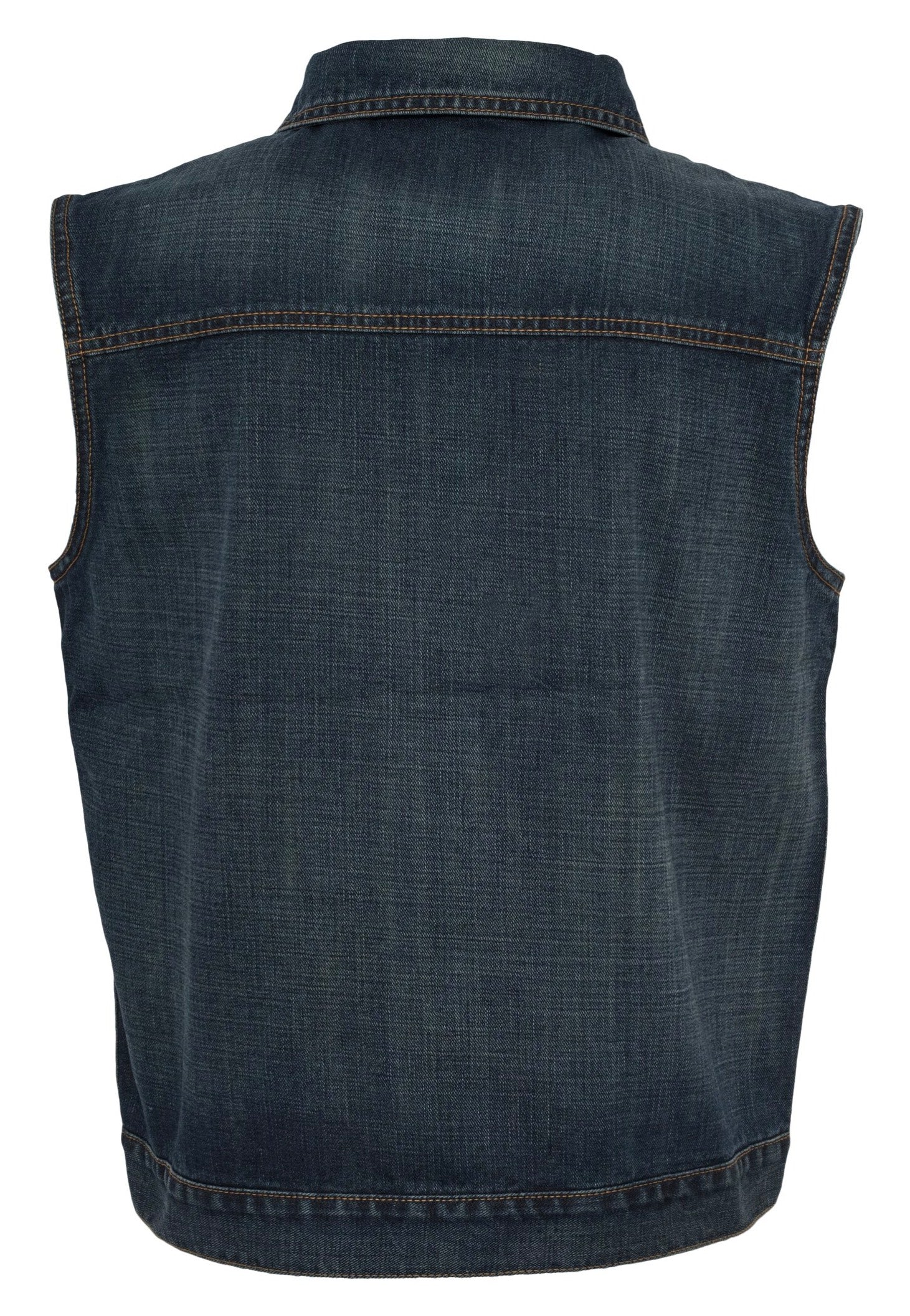 urban-classics-denim-gilet-jean-homme-bleu-denim image 8