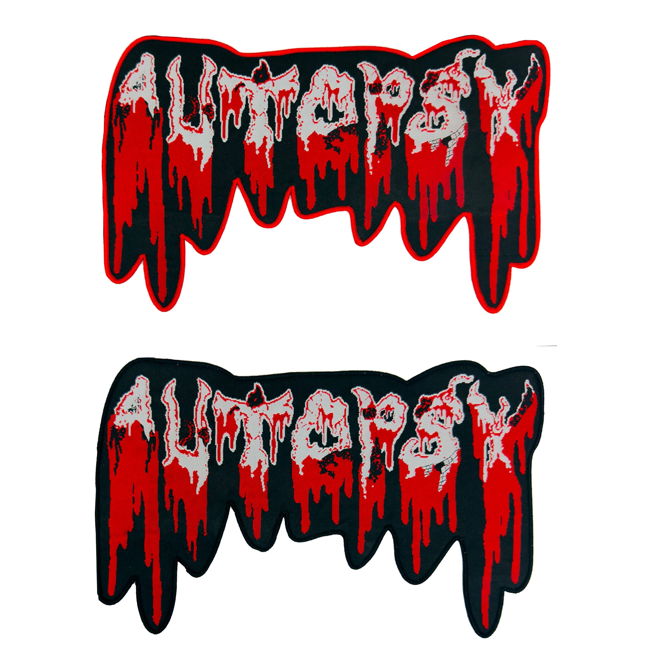 autopsy-logo-patch-oversize-tiss-bordure-noire image 1