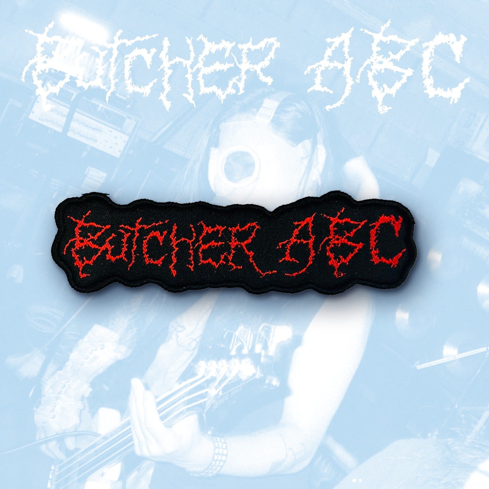 butcher-abc-logo-patch-tiss-bordure-noire image 2