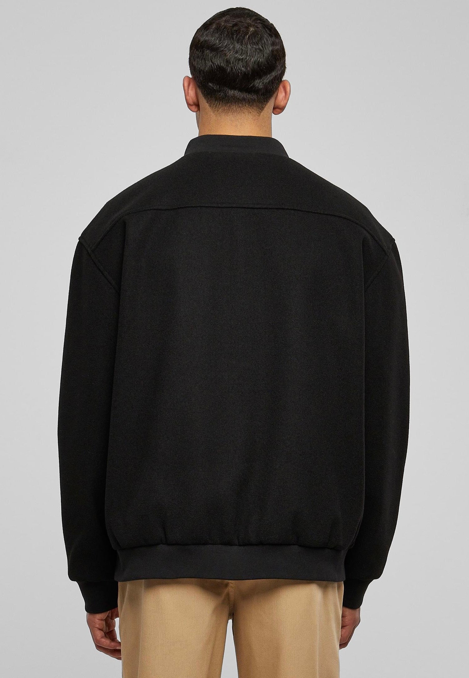 urban-classics-bomber-blouson-veste-homme-noir image 3