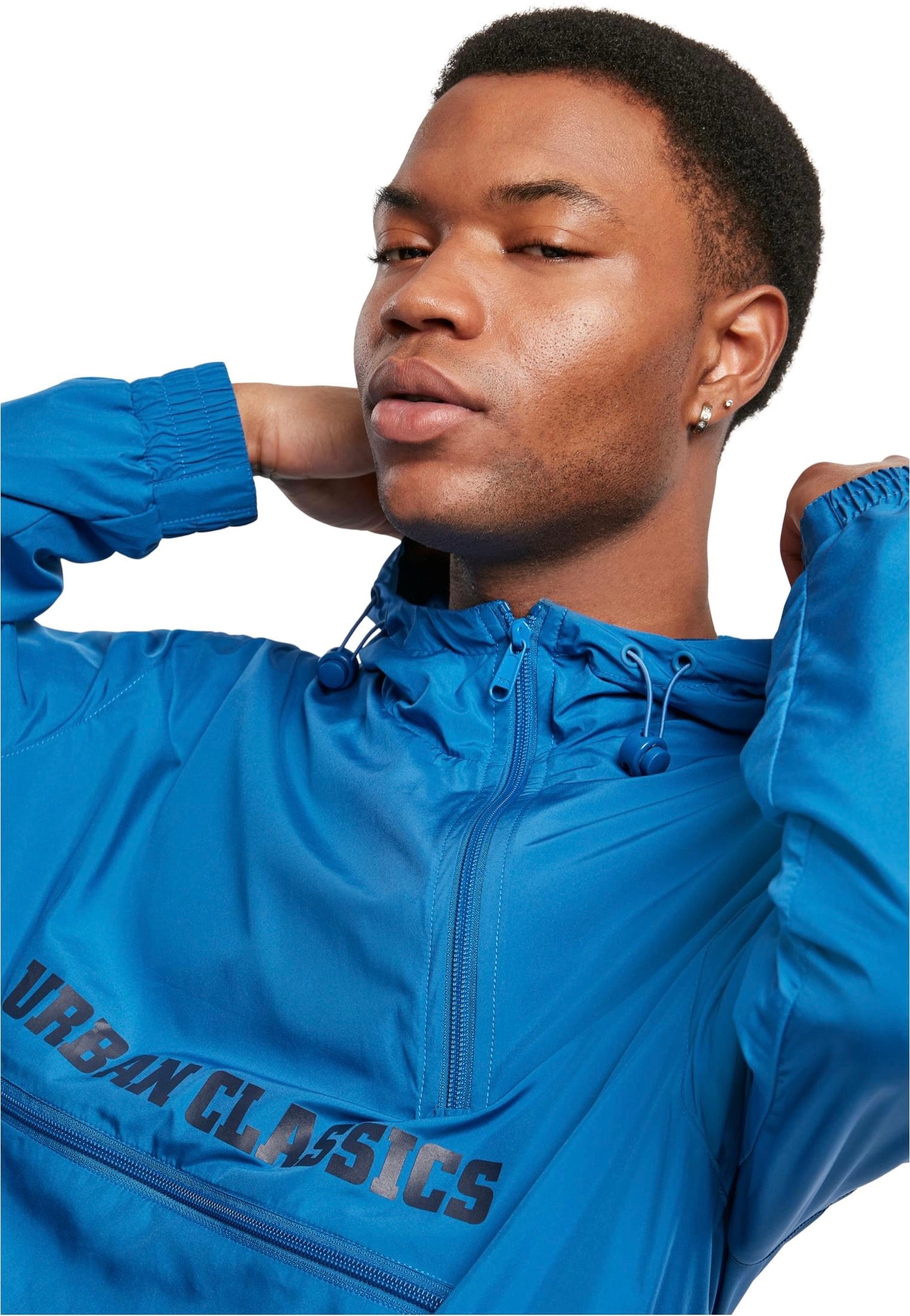 urban-classics-commuter-pull-over-sporty-blue-veste-homme-bleue-m image 5