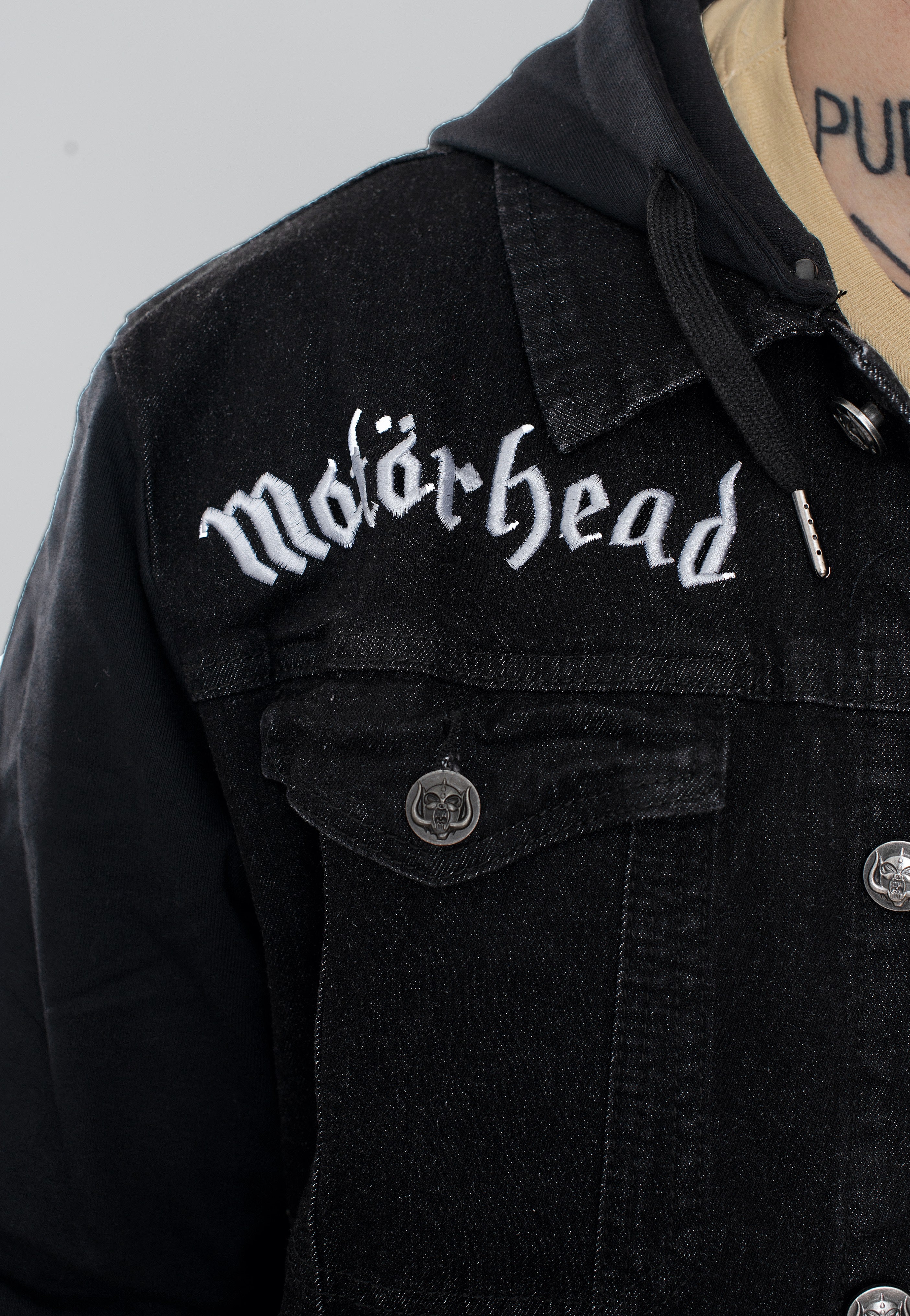 brandit-x-mot-rhead-cradock-veste-en-jean-noir-denim image 5