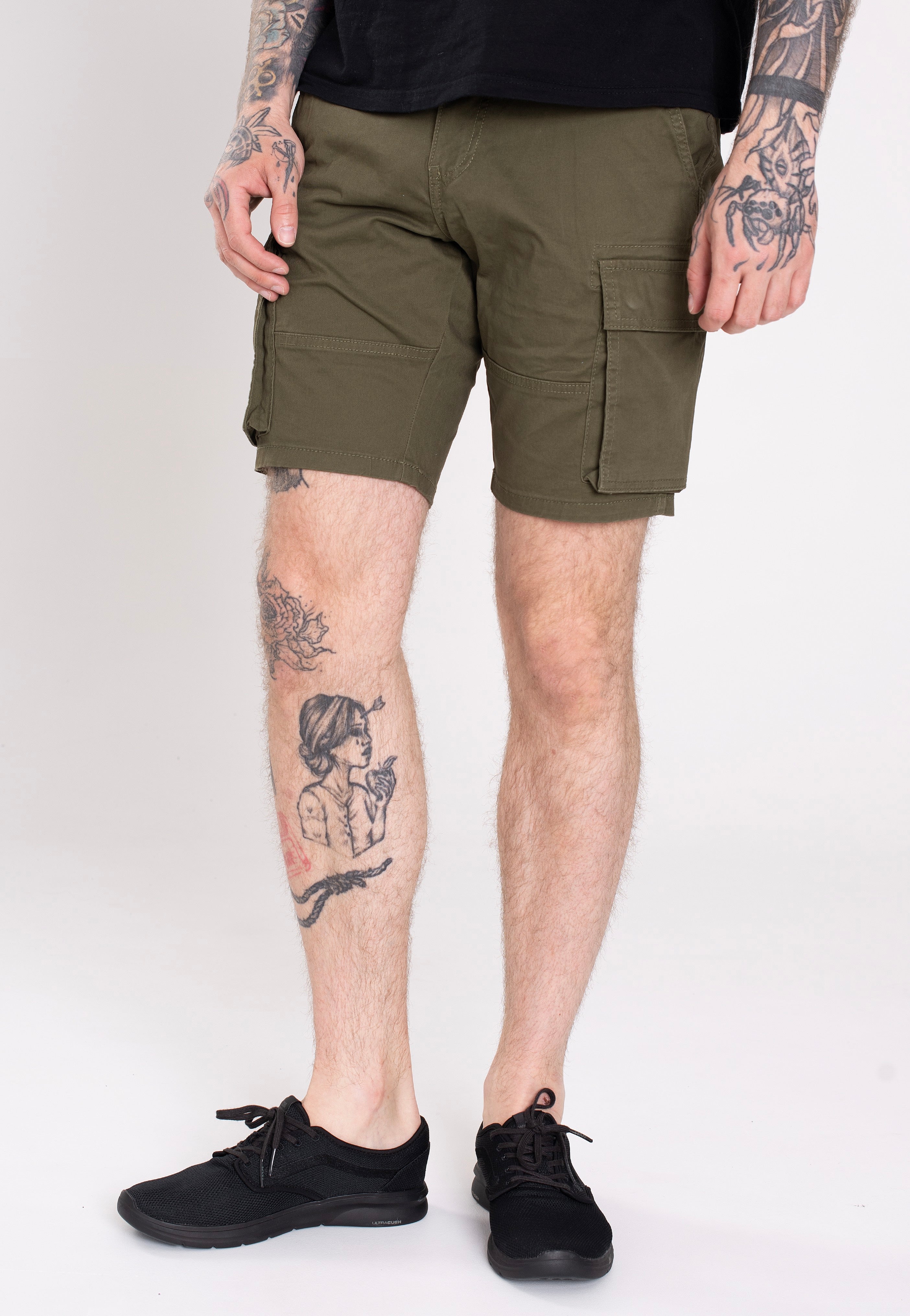 only-sons-cam-stage-cargo-short-olive-homme-taille-m image 1