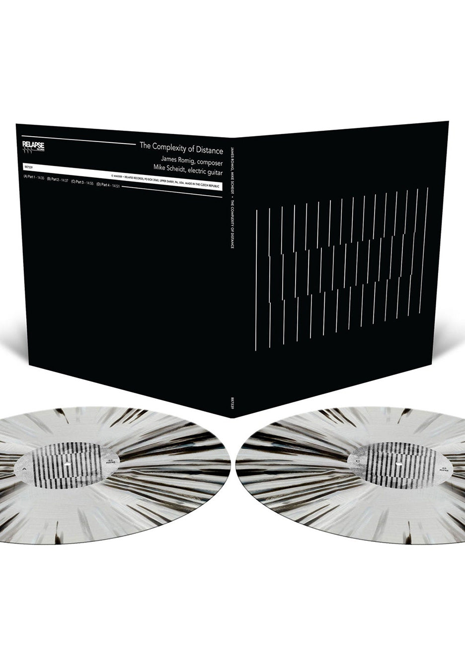 james-romig-complexity-of-distance-double-vinyle-splattered image 1