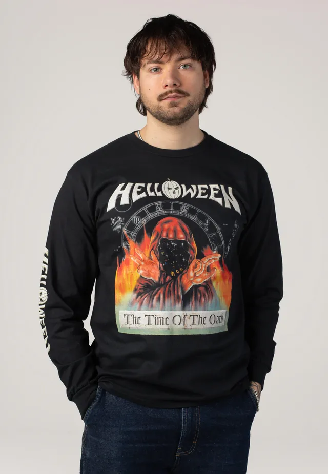 helloween-the-time-of-the-oath-manche-longue-noir image 1