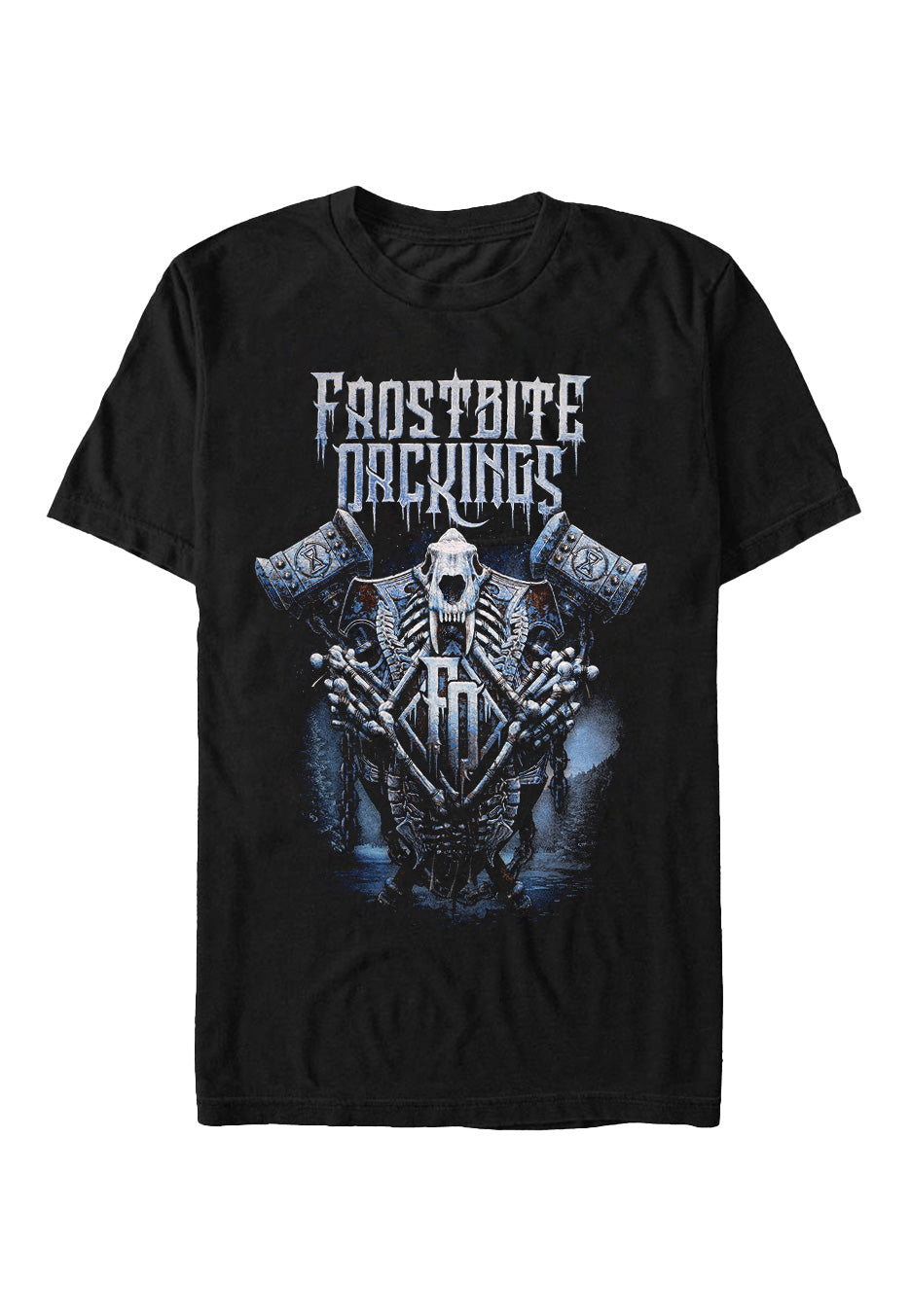frostbite-orckings-orc-n-growl-t-shirt-noir-homme-m image 1