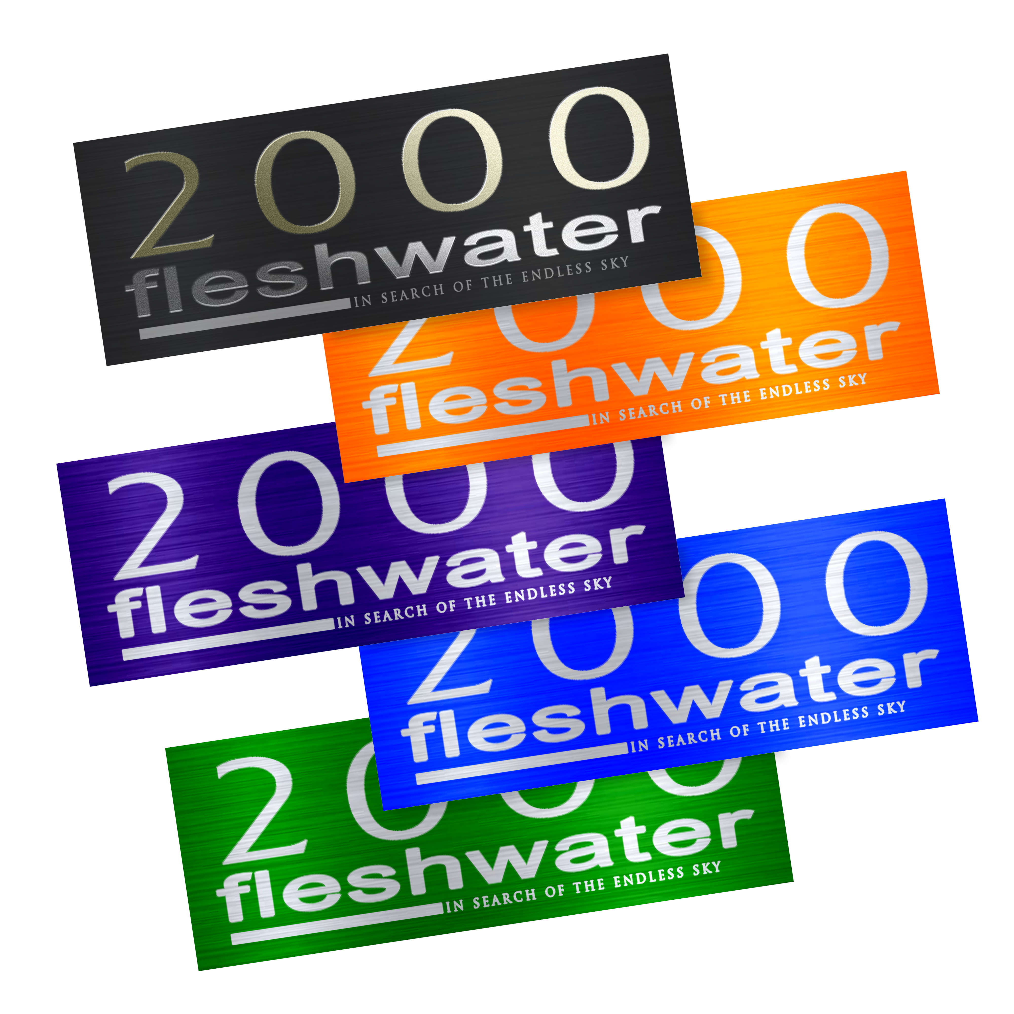 fleshwater-2000-pack-5-stickers-13-cm image 1