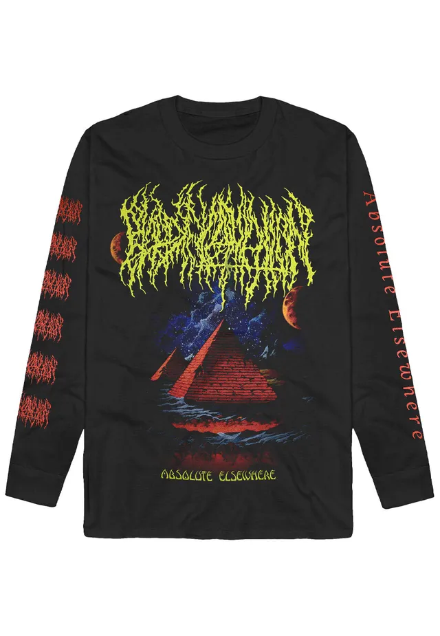 blood-incantation-pyramid-longsleeve-noir-death-metal image 1