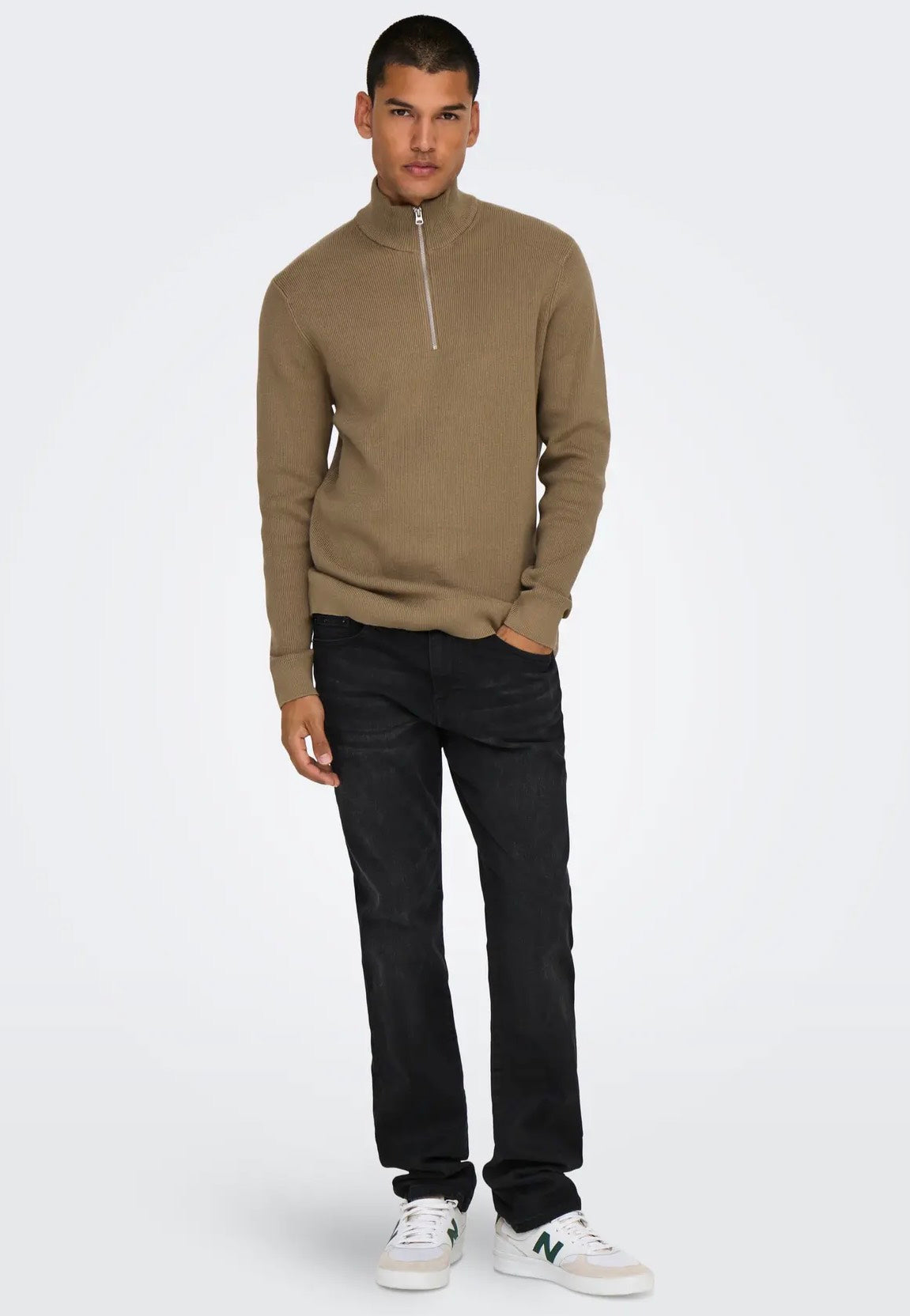 only-sons-weft-8638-jean-slim-noir-w29-l32 image 2