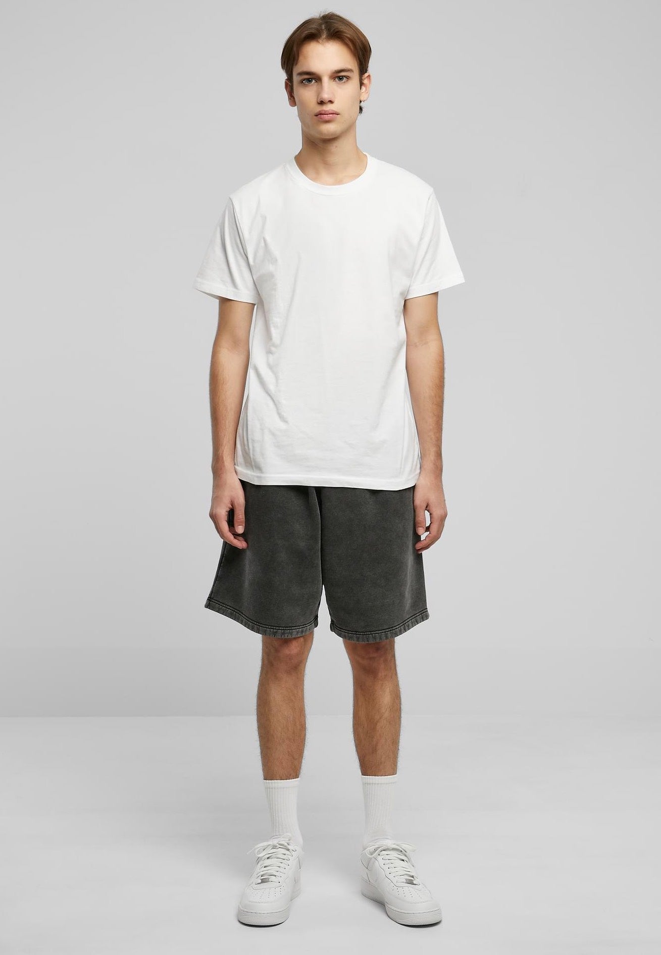urban-classics-heavy-short-sweat-noir-d-lav image 2