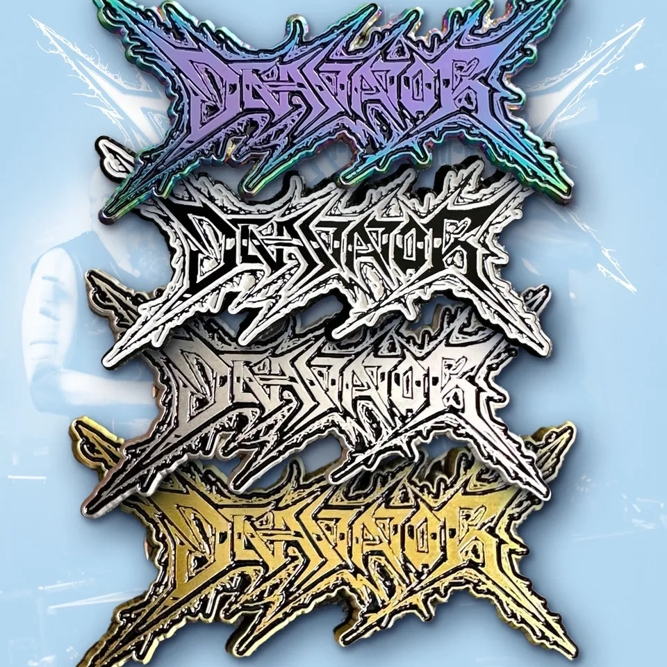 783punx-devastator-logo-pin-s-mail-nickel-mat-29x60mm image 1