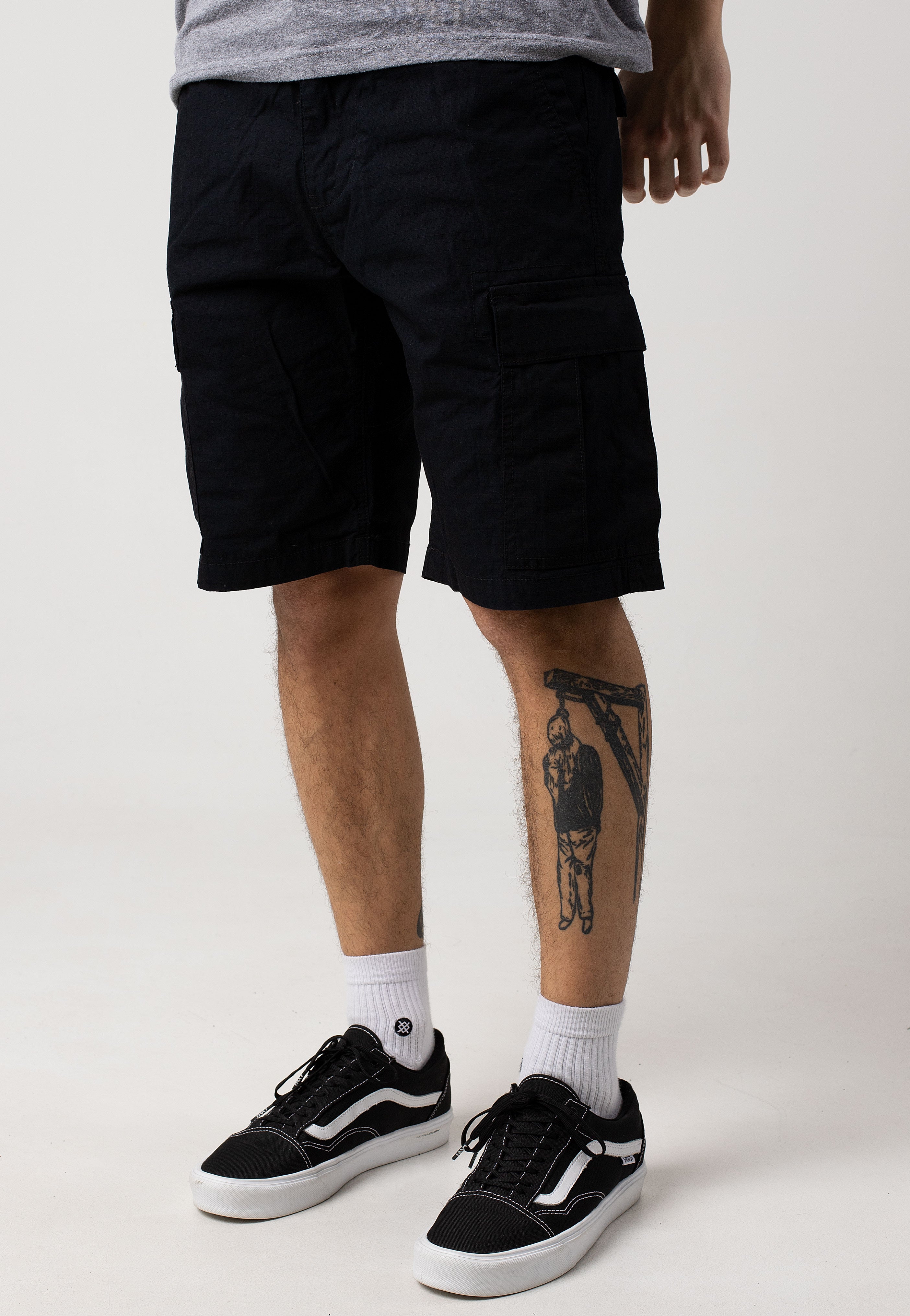 vintage-industries-master-bdu-short-cargo-noir image 1