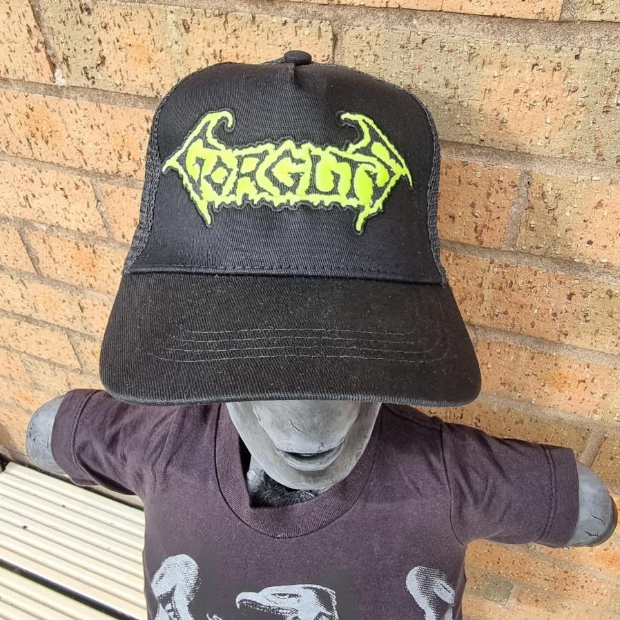 gorguts-logo-casquette-trucker-phosphorescente-jaune image 4