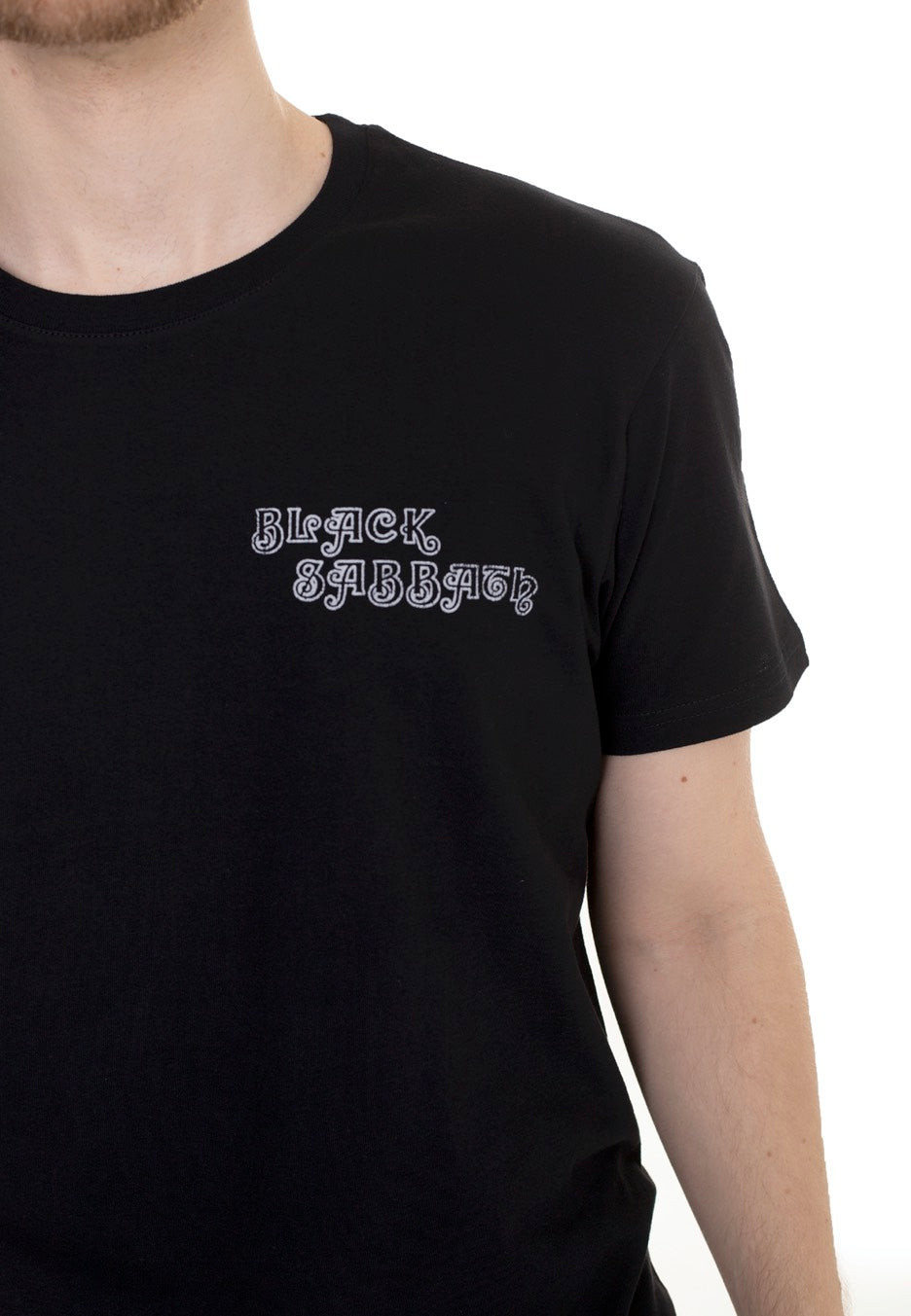 black-sabbath-debut-album-t-shirt-noir-homme image 2