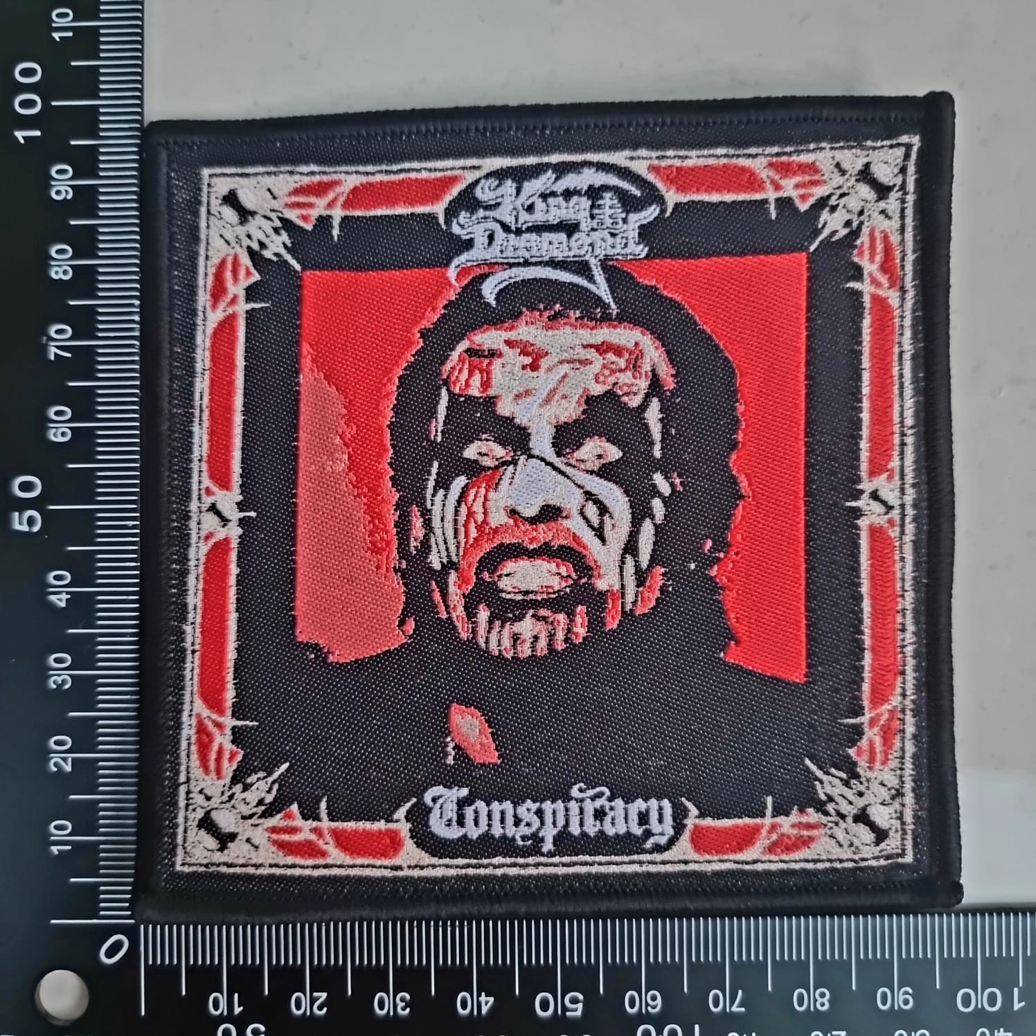 king-diamond-conspiracy-patch-tiss image 2