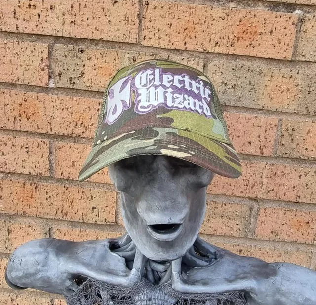 783punx-electric-wizard-casquette-trucker-camo-phosphorescent image 1