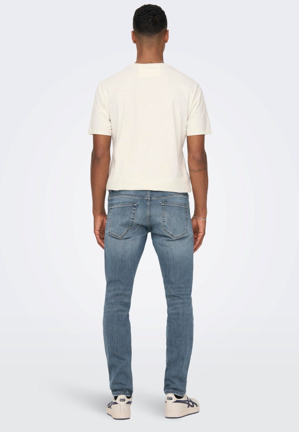 only-sons-loom-slim-jean-slim-bleu-fonc-homme image 5
