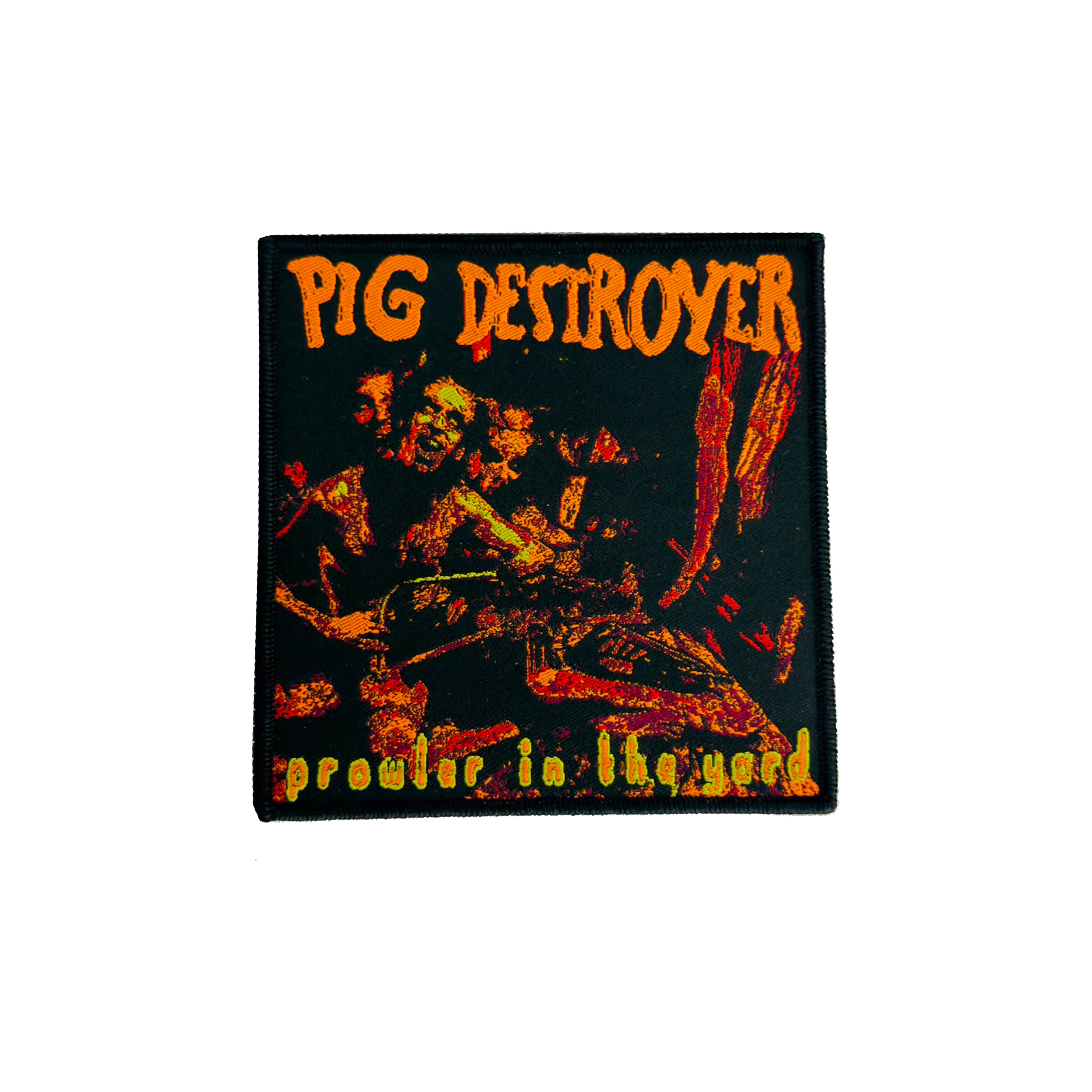 pig-destroyer-prowler-in-the-yard-patch-tiss-bordure-noire image 2