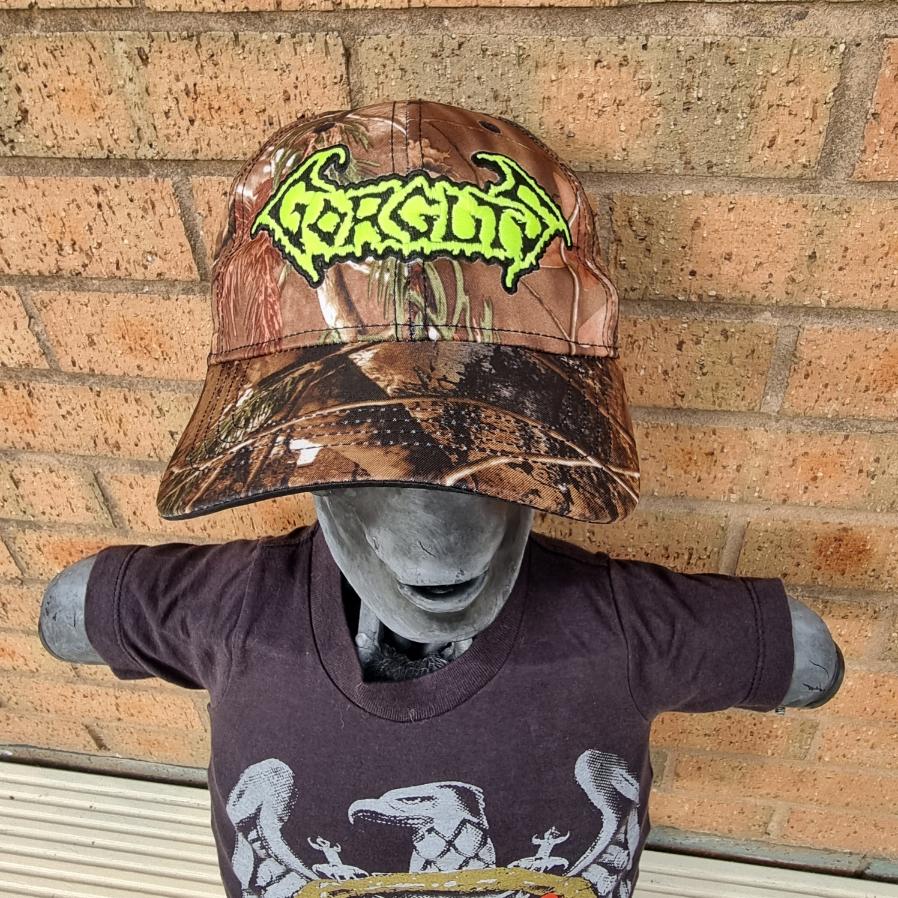 gorguts-logo-leaf-camo-casquette-baseball-phosphorescente image 4