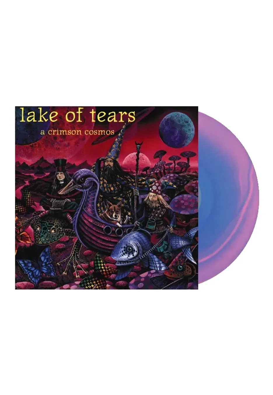lake-of-tears-a-crimson-cosmos-vinyle-couleur-bleu-violet image 1