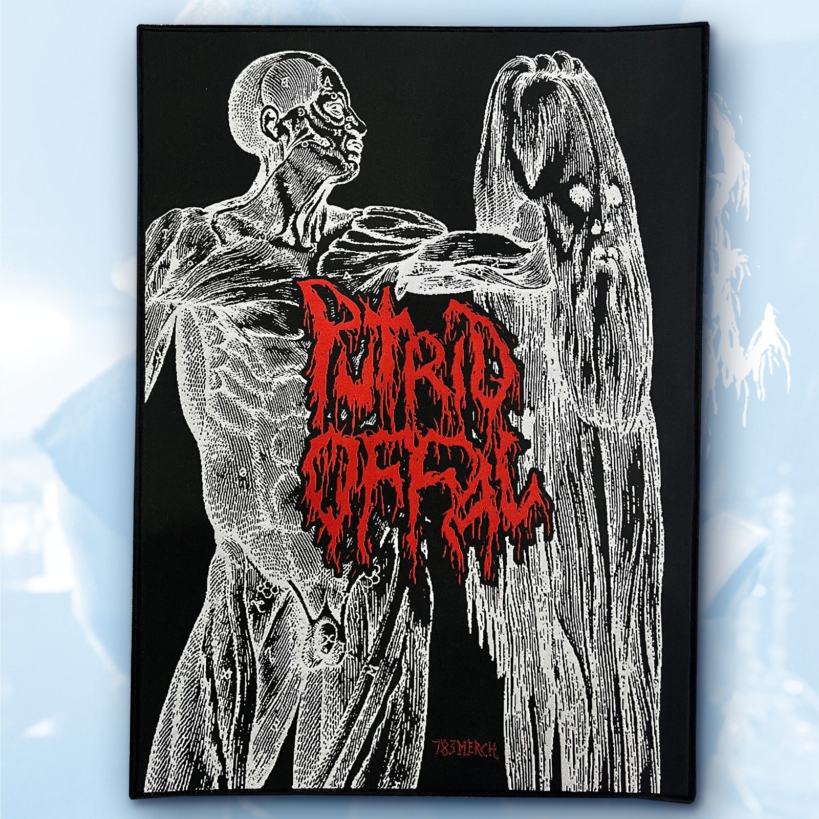 putrid-offal-skinned-backpatch-tiss-bordure-noire image 2