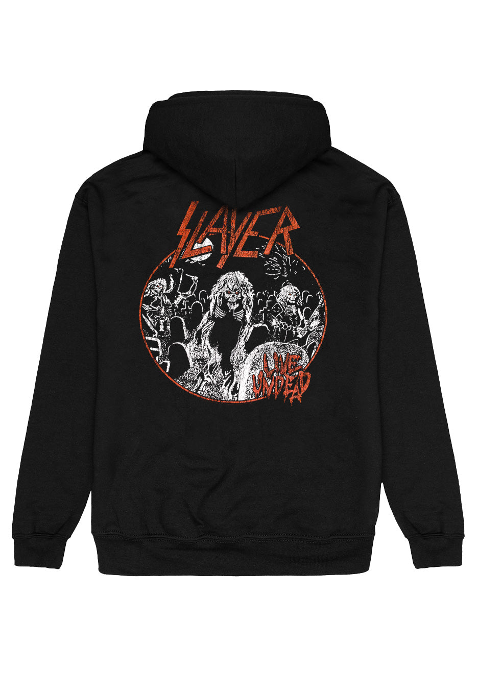 slayer-live-undead-hoodie-noir-thrash-metal image 2