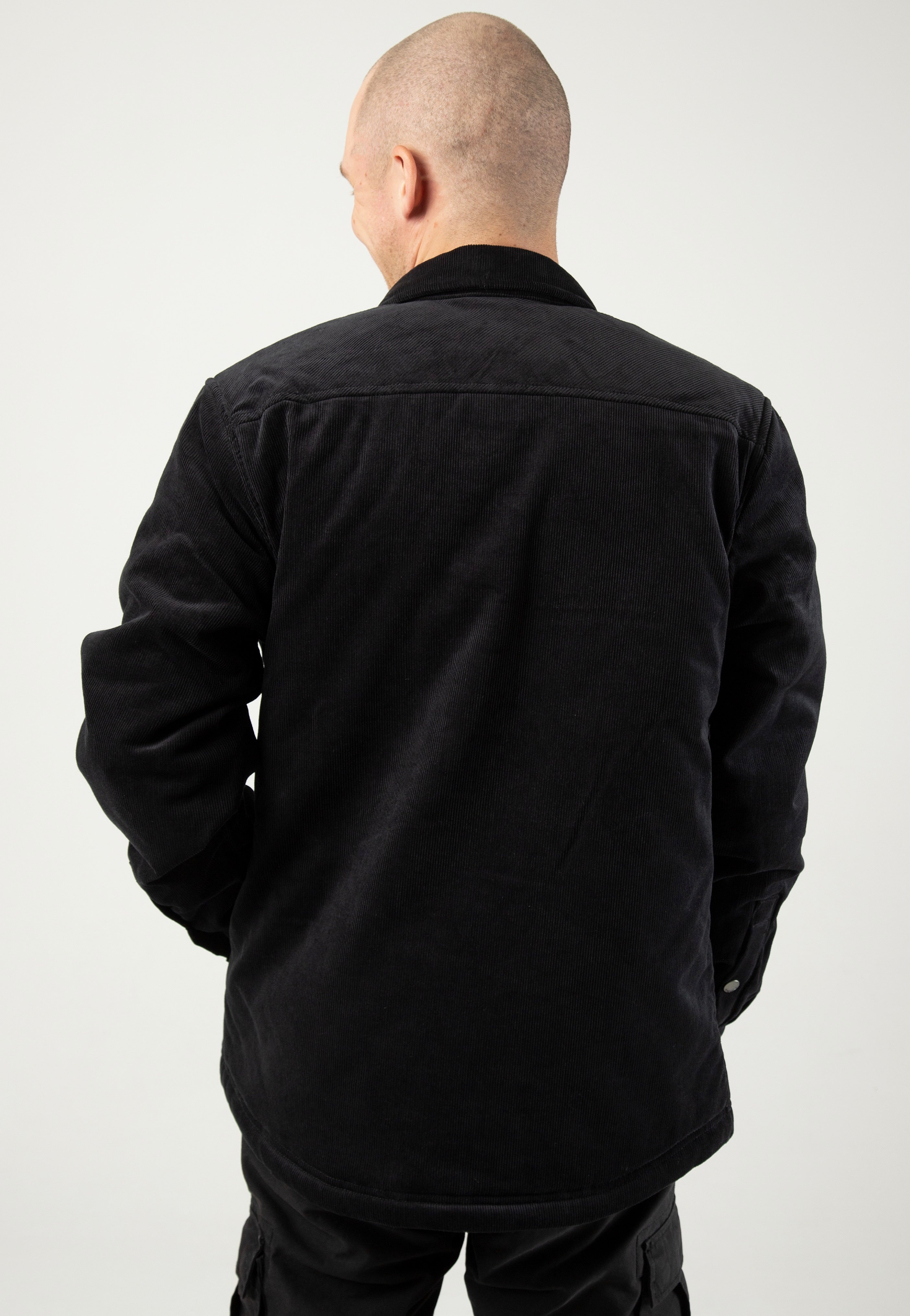 vintage-industries-steven-padded-veste-noire-homme-m image 7