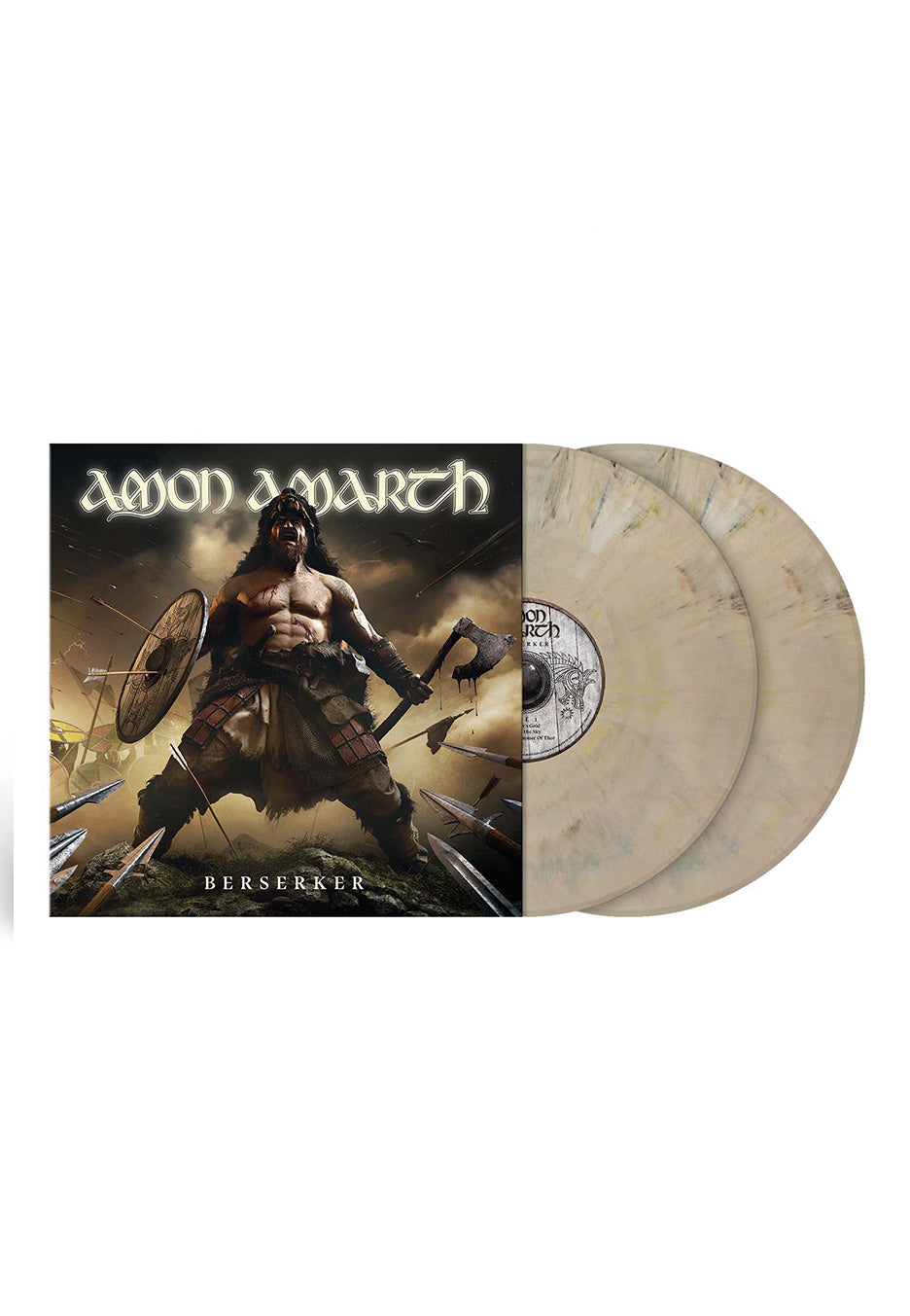 amon-amarth-berserker-vinyle-marbr-beige-2-lp-death-metal image 1