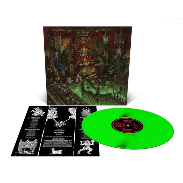 ripped-to-shreds-sanshi-lp-vinyle-vert-green-slime image 1