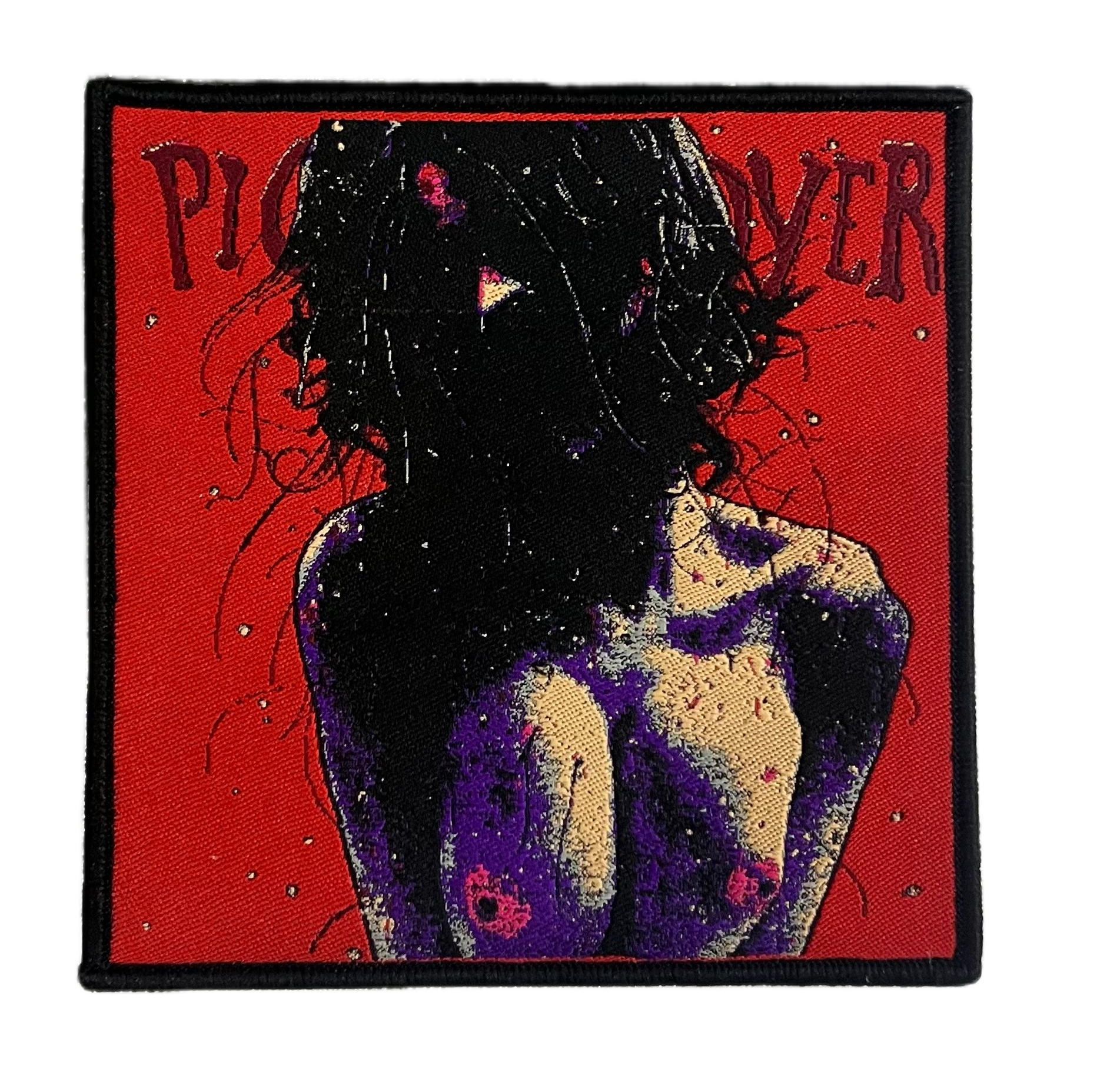 pig-destroyer-terrifyer-patch-tiss-bordure-noire image 3