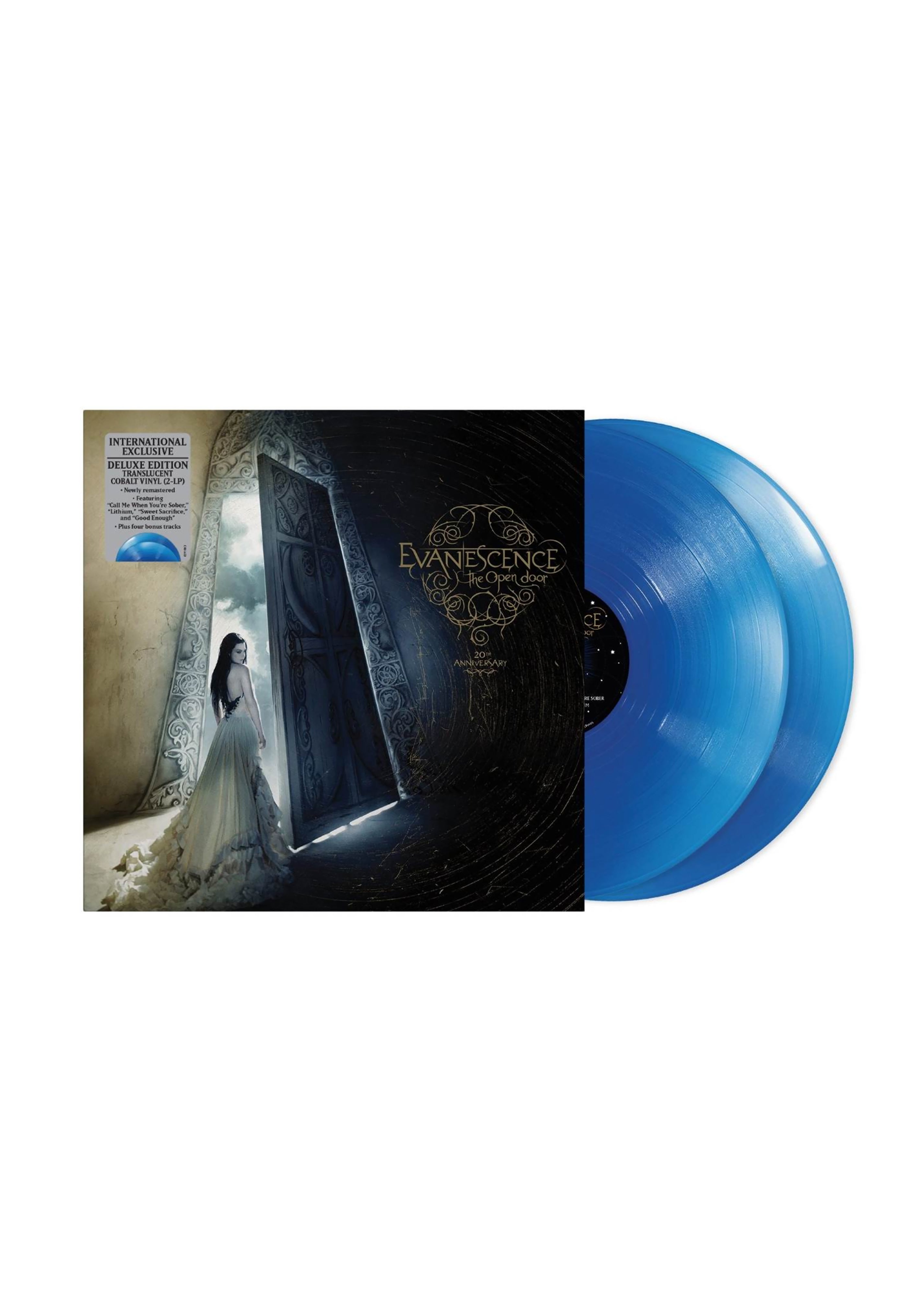 evanescence-the-open-door-deluxe-double-vinyle-bleu-cobalt image 1