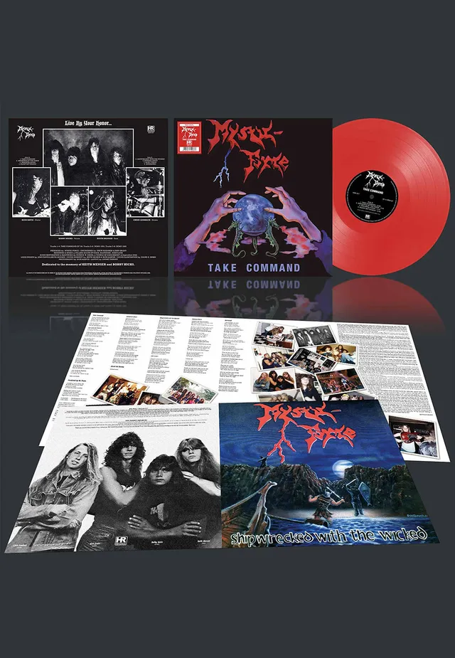 mystic-force-take-command-vinyle-rouge-power-metal image 1