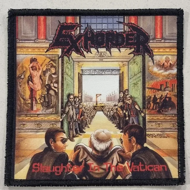 exhorder-slaughter-in-the-vatican-patch-coudre-petit-format image 1