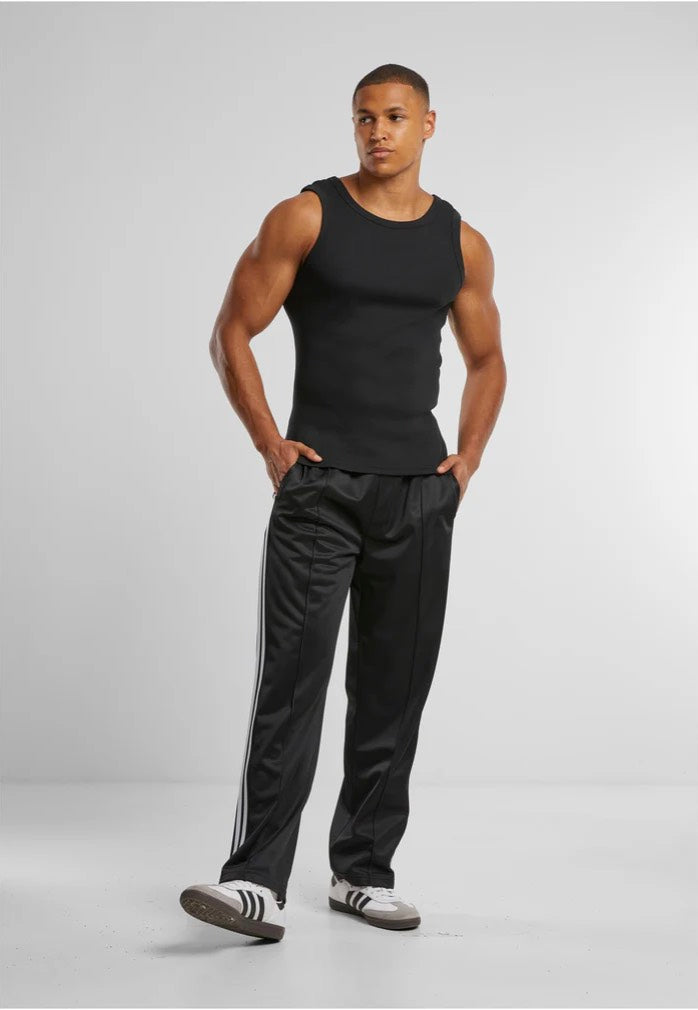 urban-classics-retro-tricot-pantalon-sweat-noir-homme image 2