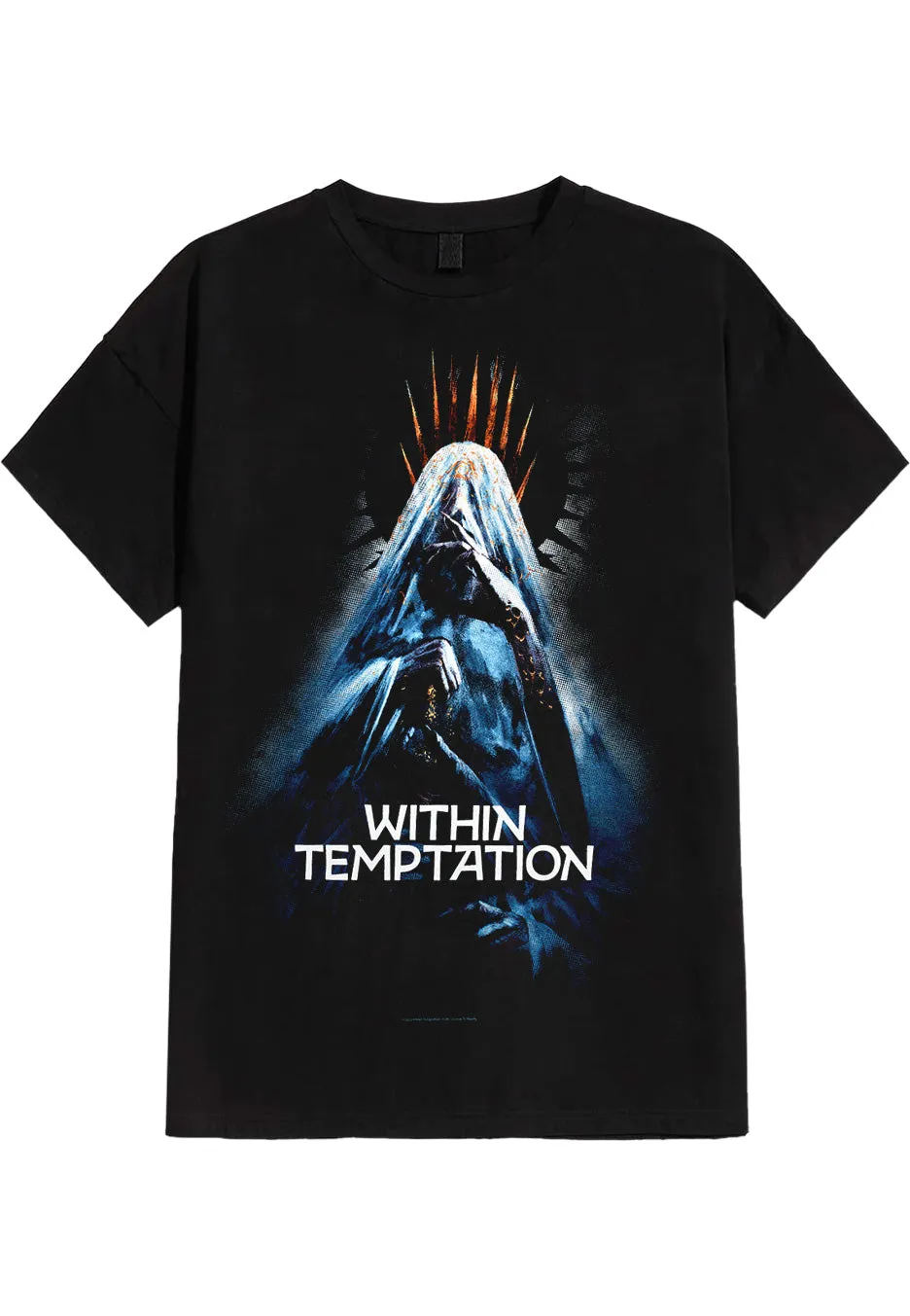 within-temptation-bleed-out-veil-t-shirt-metal-noir-m image 1