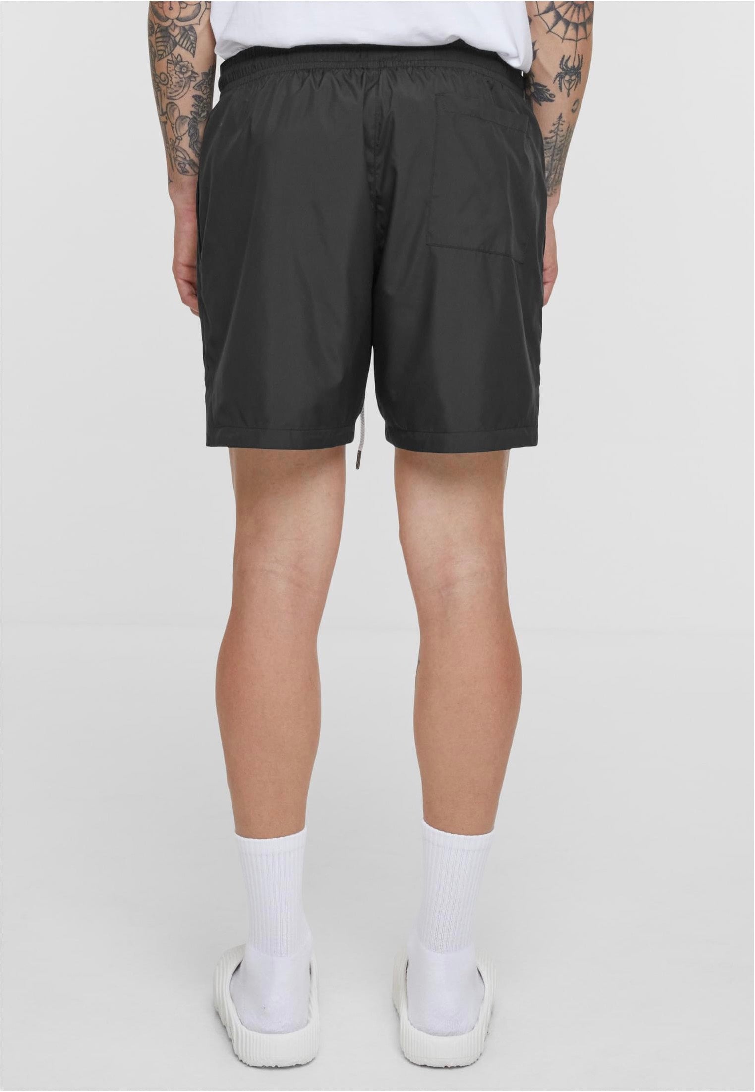 urban-classics-basic-running-black-short-homme-noir image 4