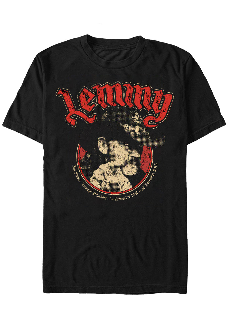 lemmy-kilmister-point-circle-t-shirt-metal-noir-homme image 1