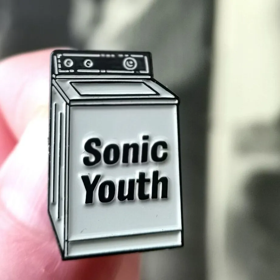 sonic-youth-washing-machine-pin-mail-30mm image 1