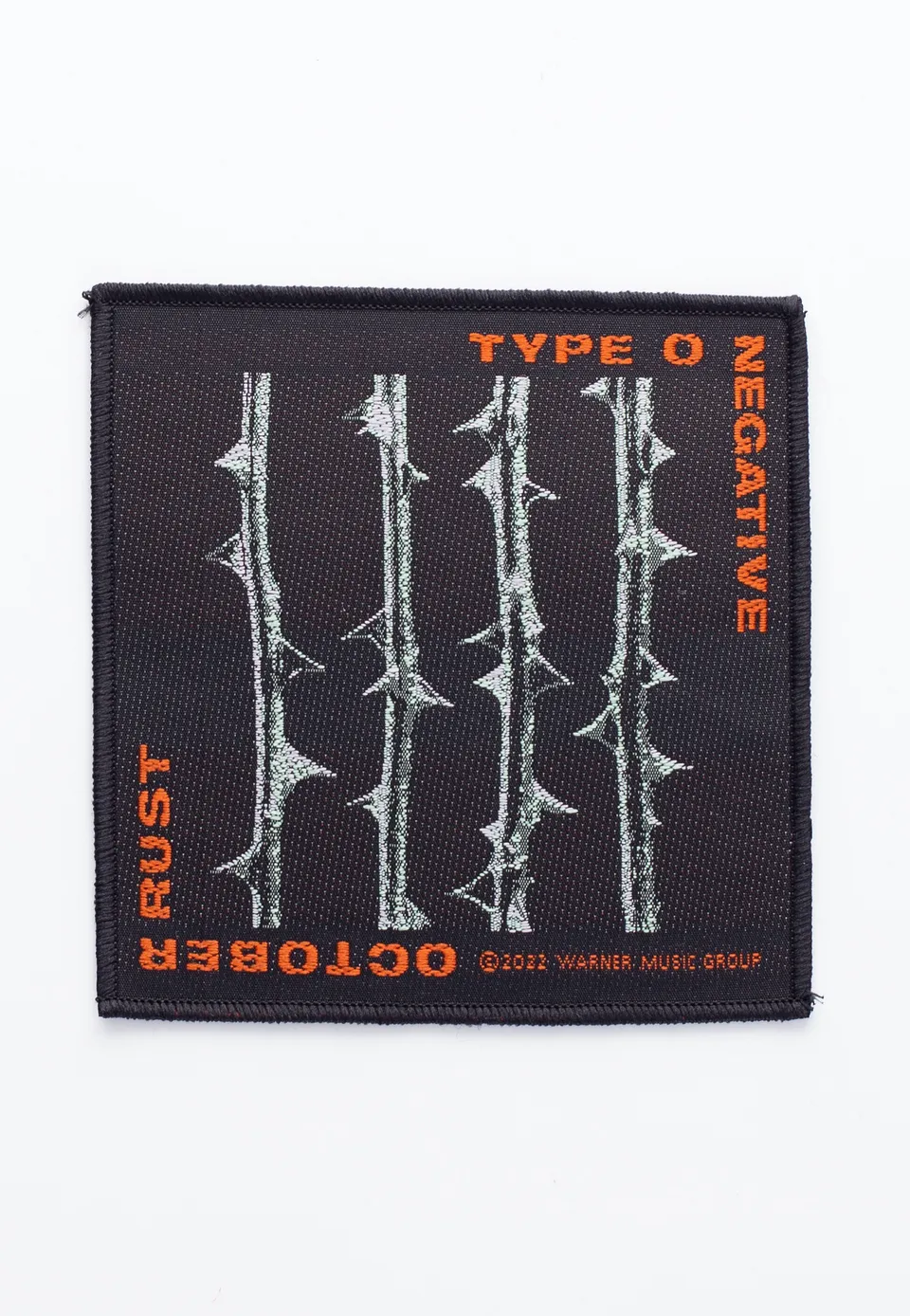 type-o-negative-october-rust-patch-10x10cm-gothique image 1
