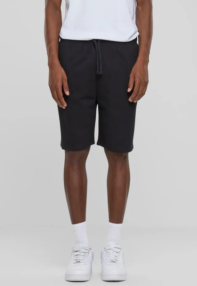 urban-classics-light-terry-black-short-noir-basic image 1