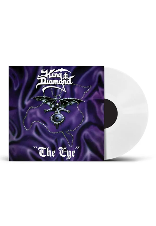 king-diamond-the-eye-vinyle-lp-blanc-heavy-metal image 1