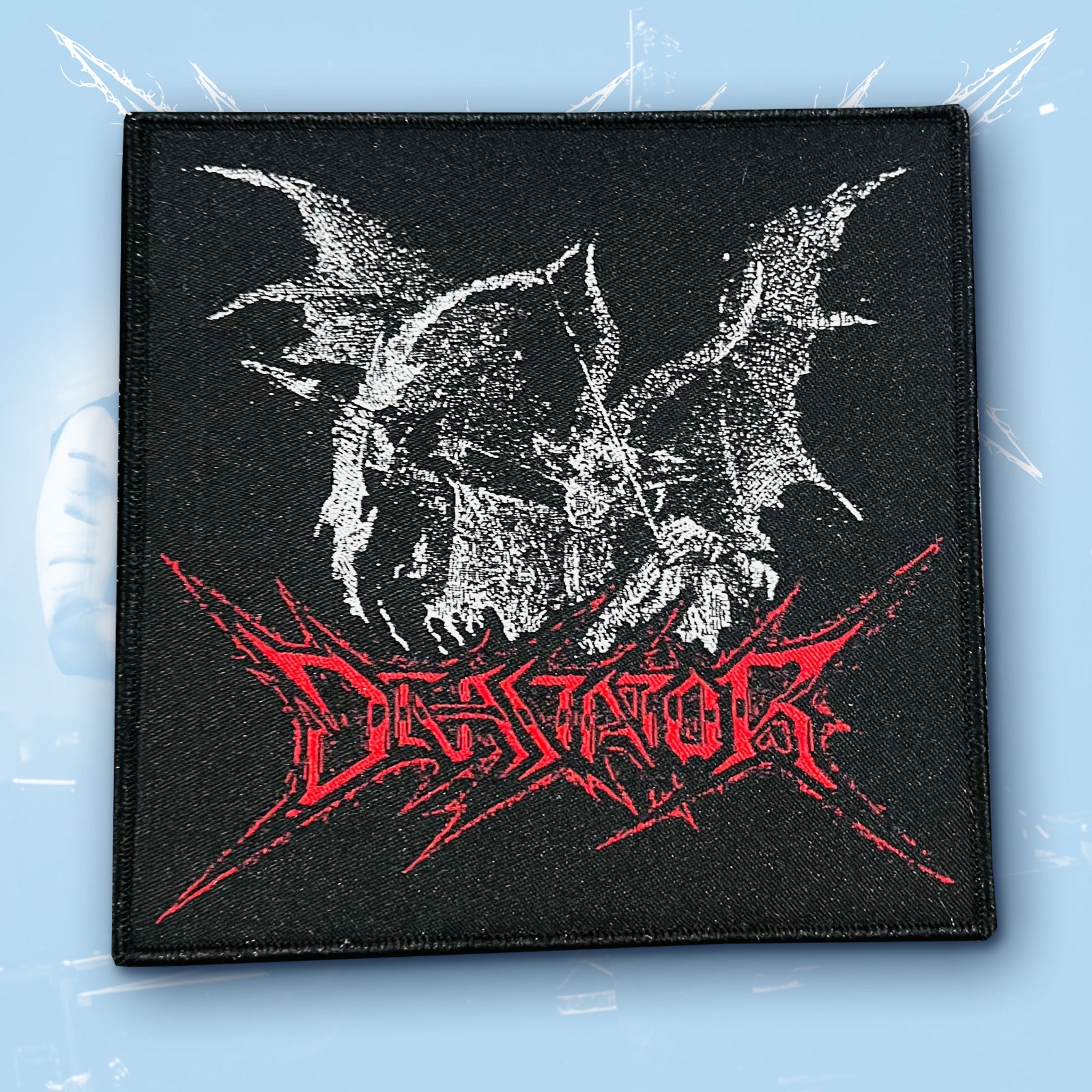 783punx-devastator-fallen-angel-patch-bordure-noire image 2
