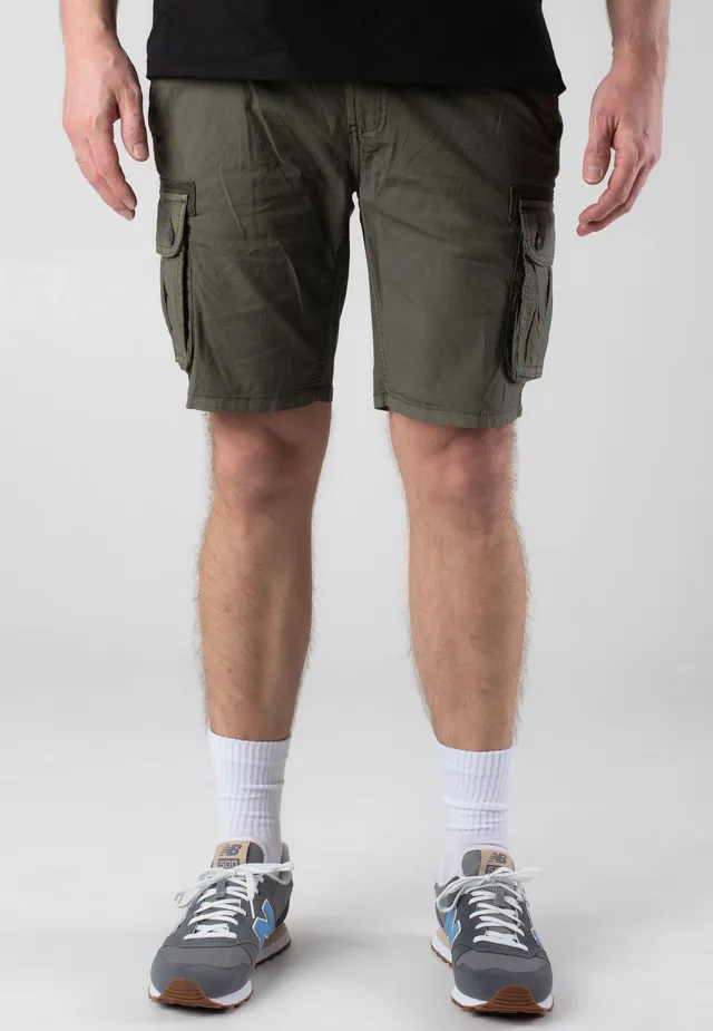 indicode-lanny-army-short-cargo-vert image 1