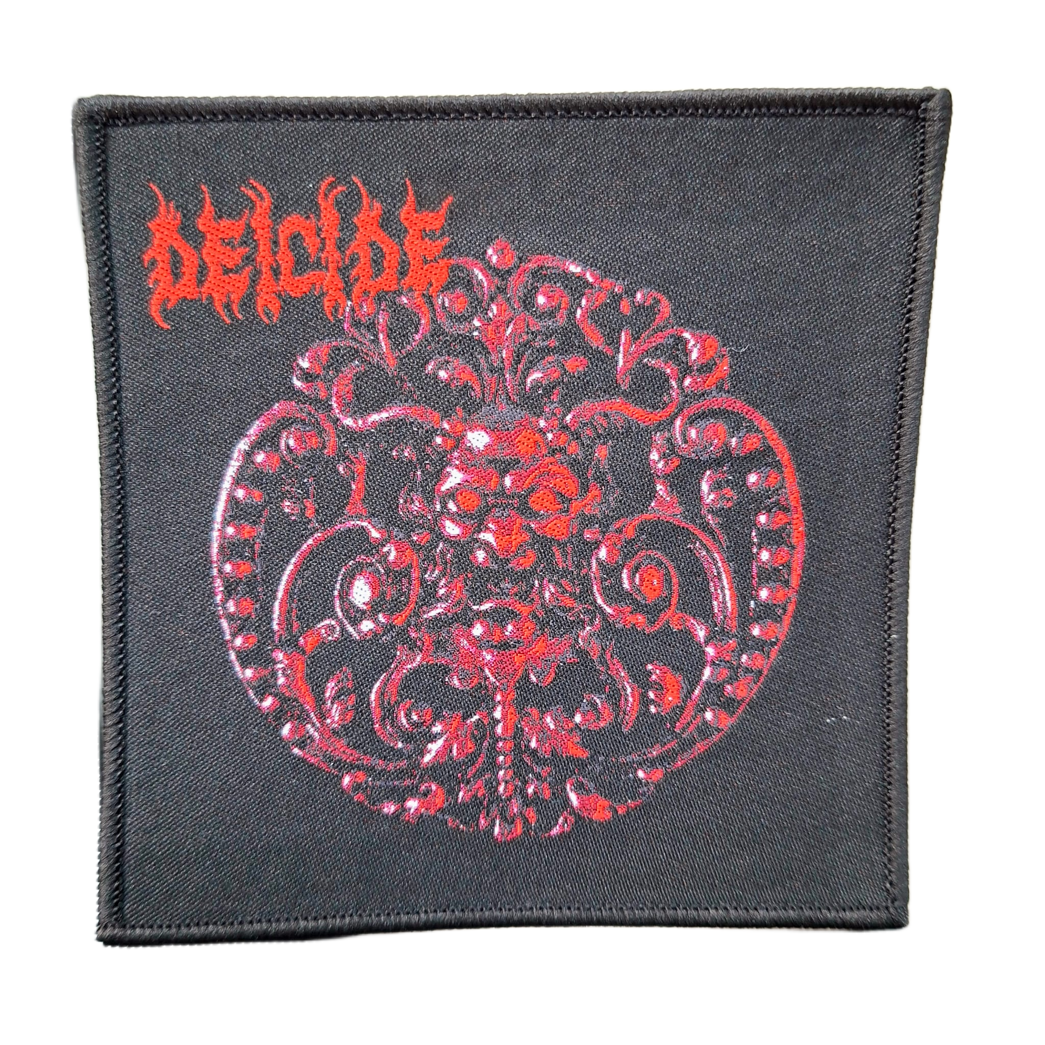 783punx-deicide-logo-petit-patch-tiss-death-metal image 1