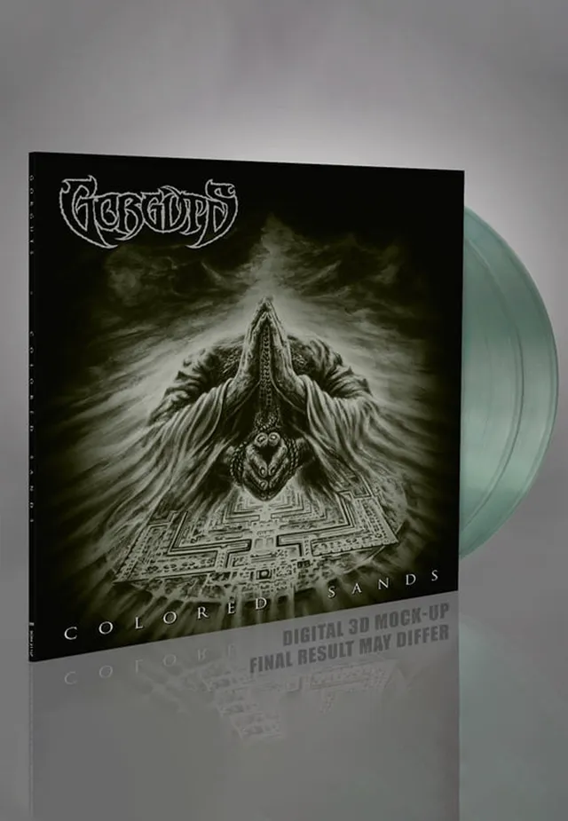 gorguts-colored-sands-double-vinyle-marbr-vert-limit image 1