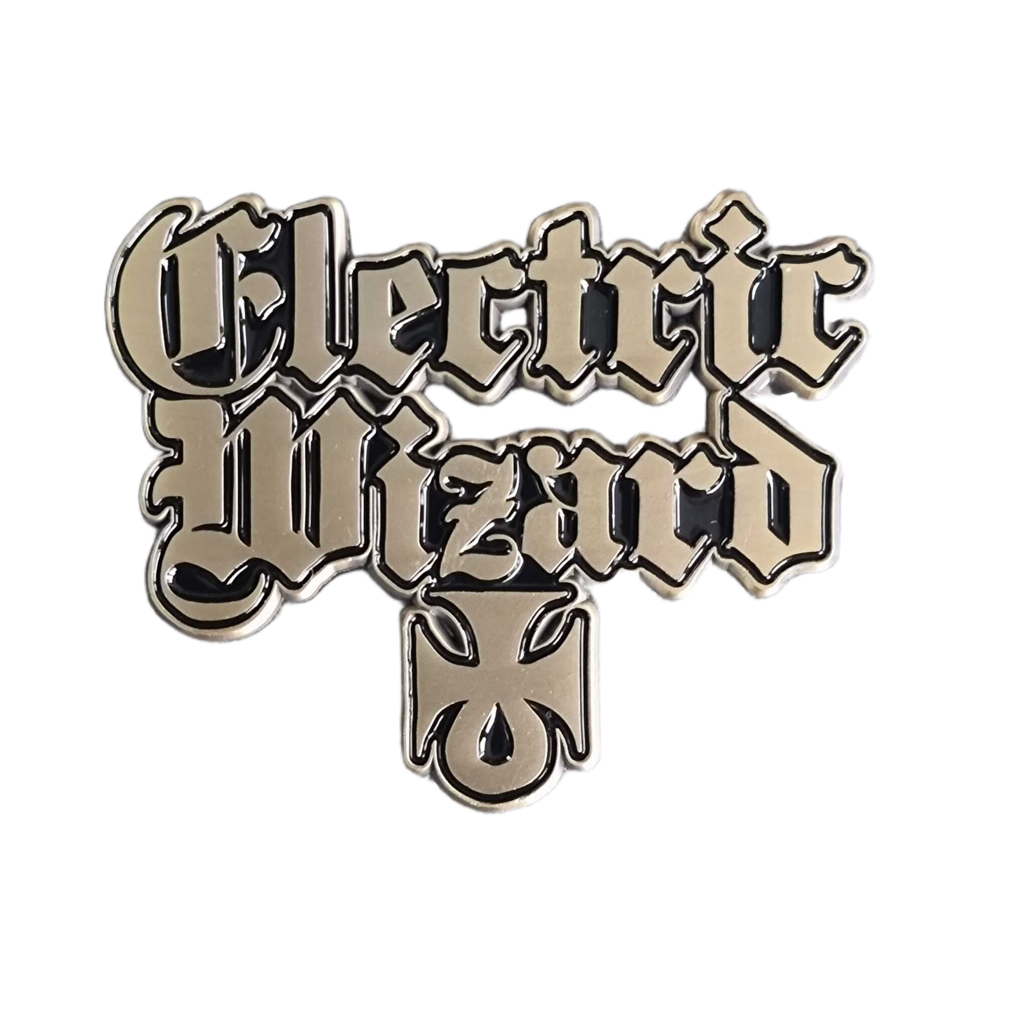 electric-wizard-logo-pin-s-mail-nickel-mat-55-mm image 3