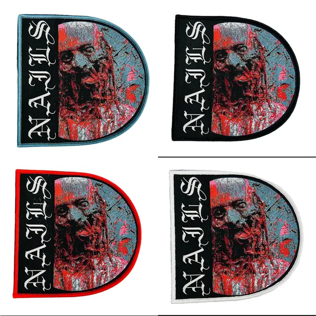 783punx-nails-i-don-t-want-to-know-you-patch-tiss-bordure-noire image 1