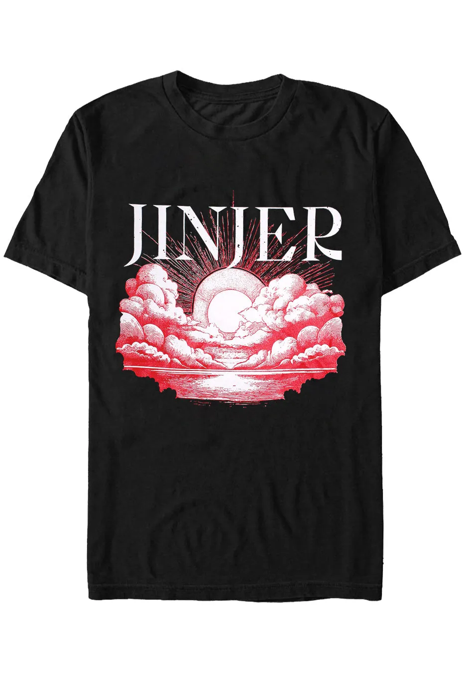 jinjer-du-l-clouds-t-shirt-noir-metalcore image 1