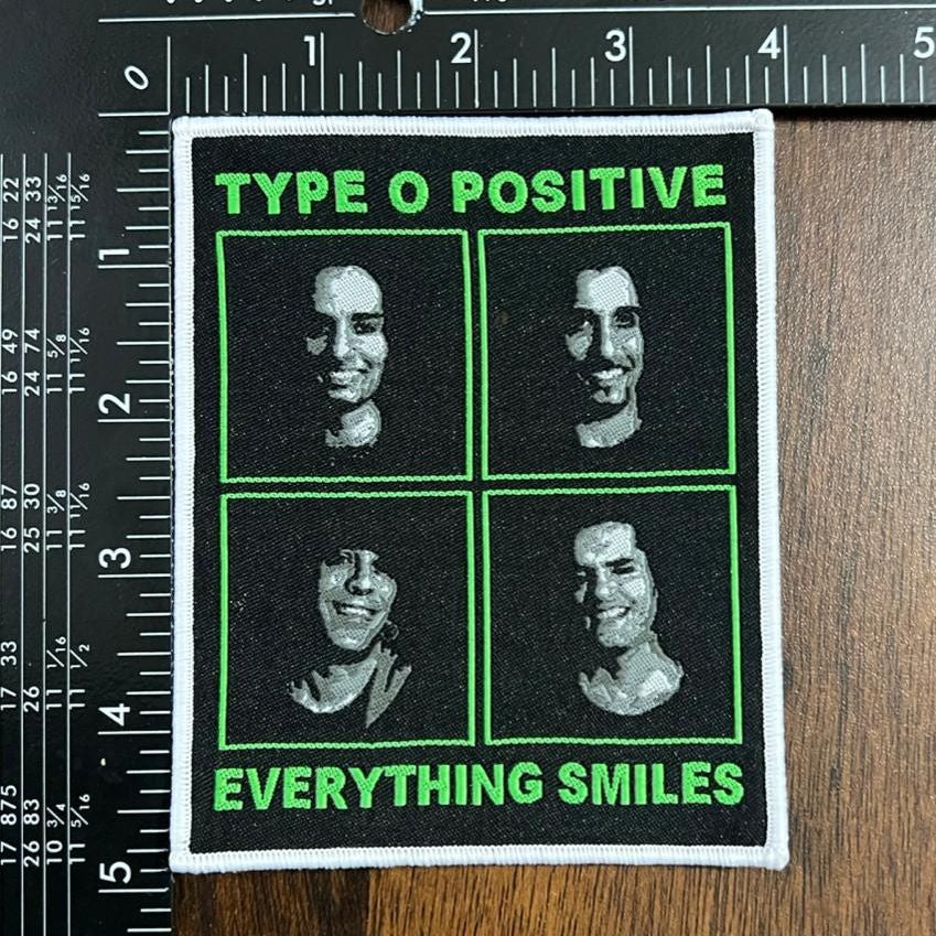type-o-negative-type-o-positive-patch-tiss-bordure-noire image 7