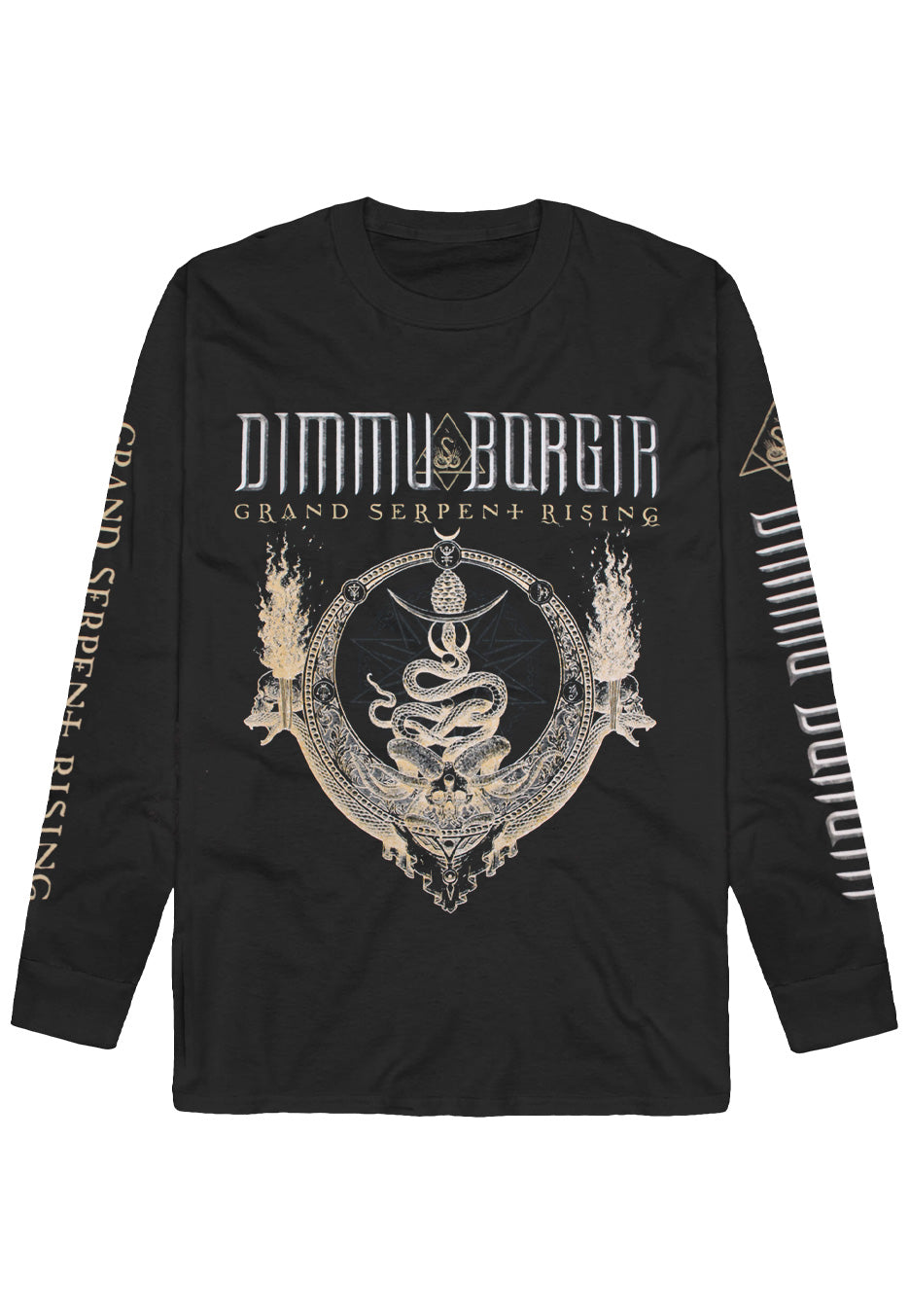dimmu-borgir-grand-serpent-rising-longsleeve-noir-homme image 1